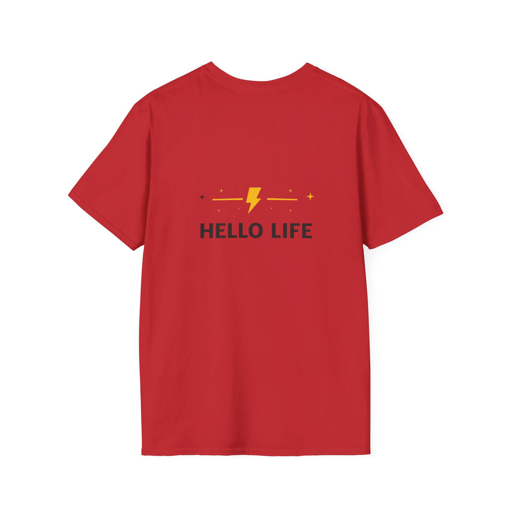 Graduation T-Shirt — "Moving On: Goodbye School, Hello Life" Celebration Tee