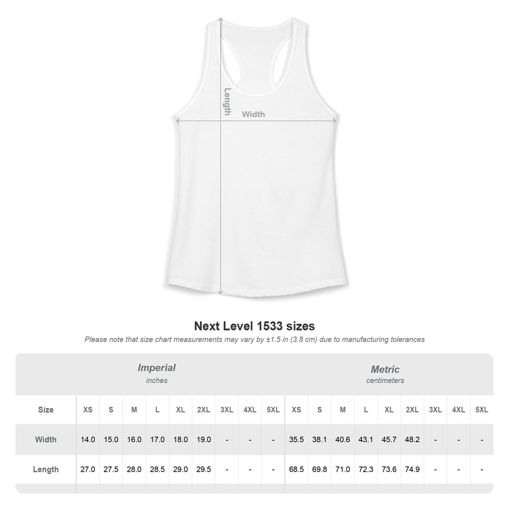 Women's Ideal Racerback Tank ice cream
