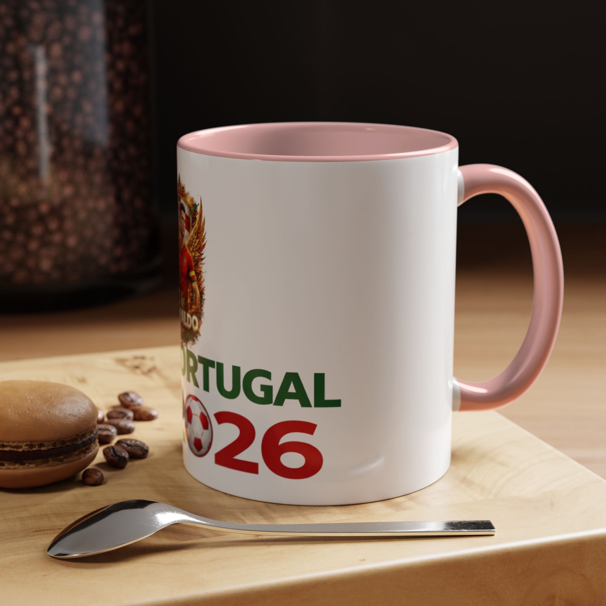 Portugal 2026 Coffee Mug — Soccer Fan Accent Mug (11/15oz)