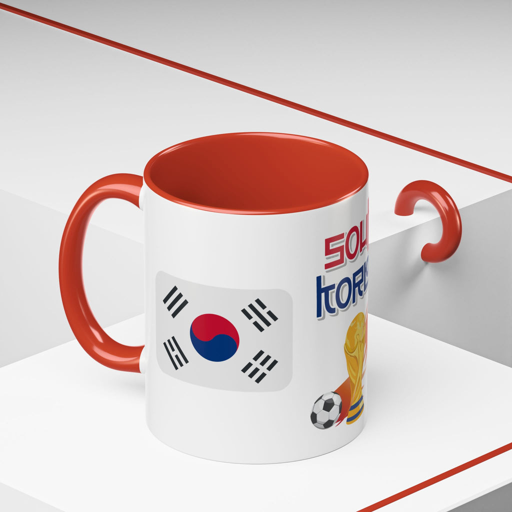 South Korea Accent Coffee Mug (11, 15oz)