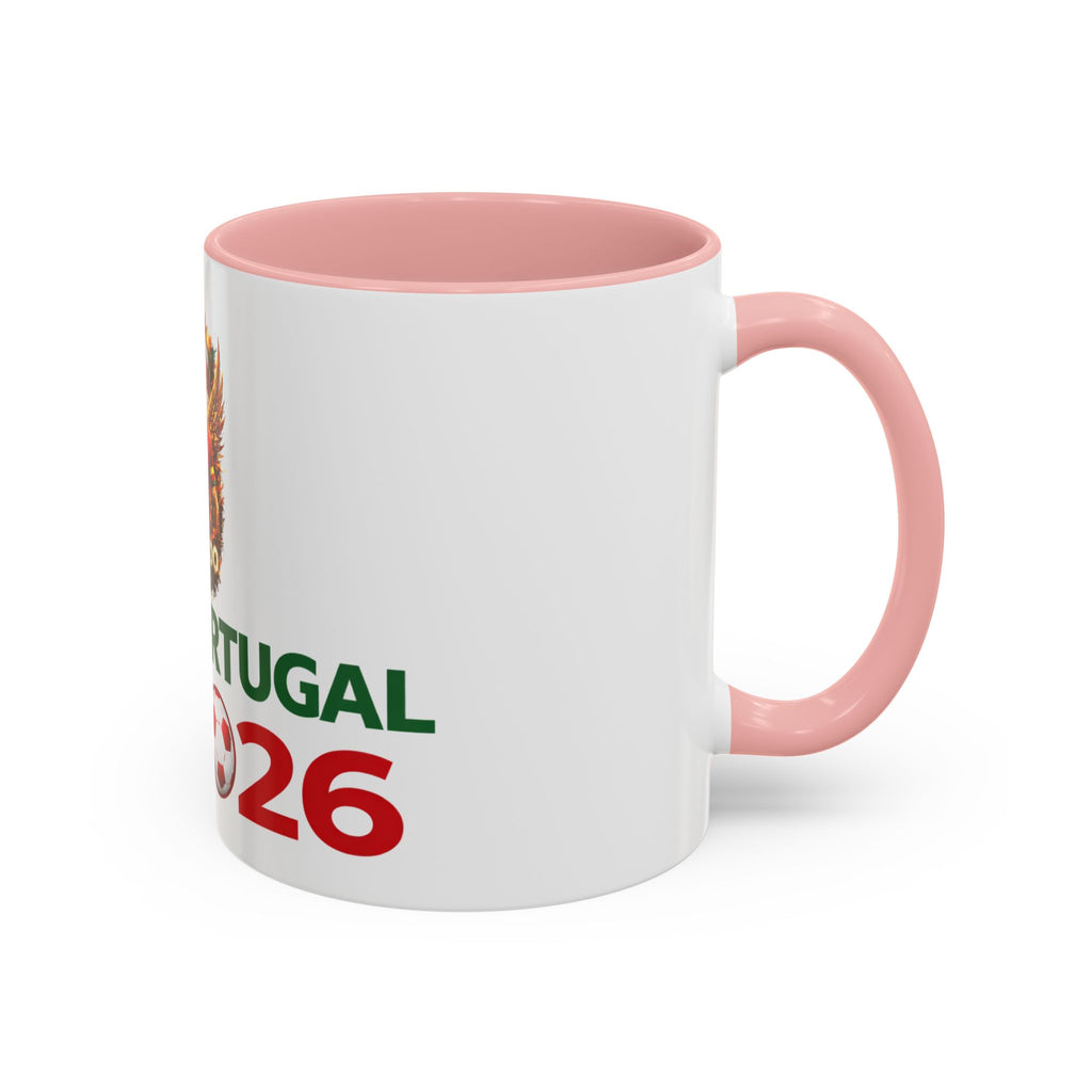Portugal 2026 Coffee Mug — Soccer Fan Accent Mug (11/15oz)