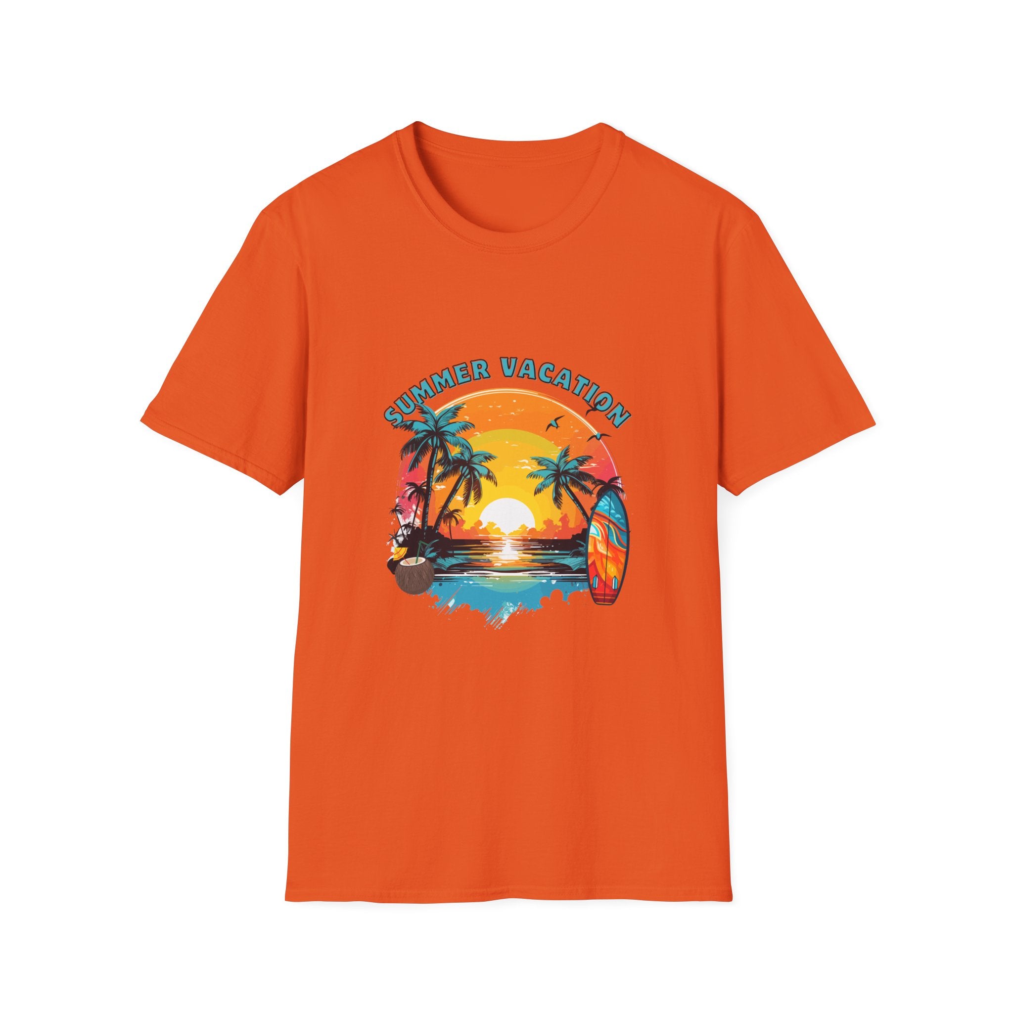 Summer Vacation Graphic T-Shirt