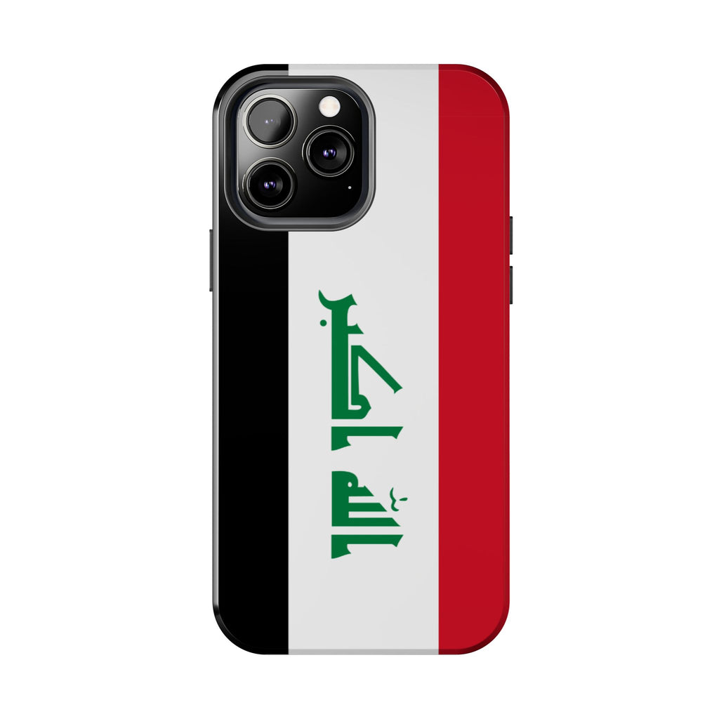 Iraq Flag Tough Phone Case — Durable Patriotic iPhone/Android Cover