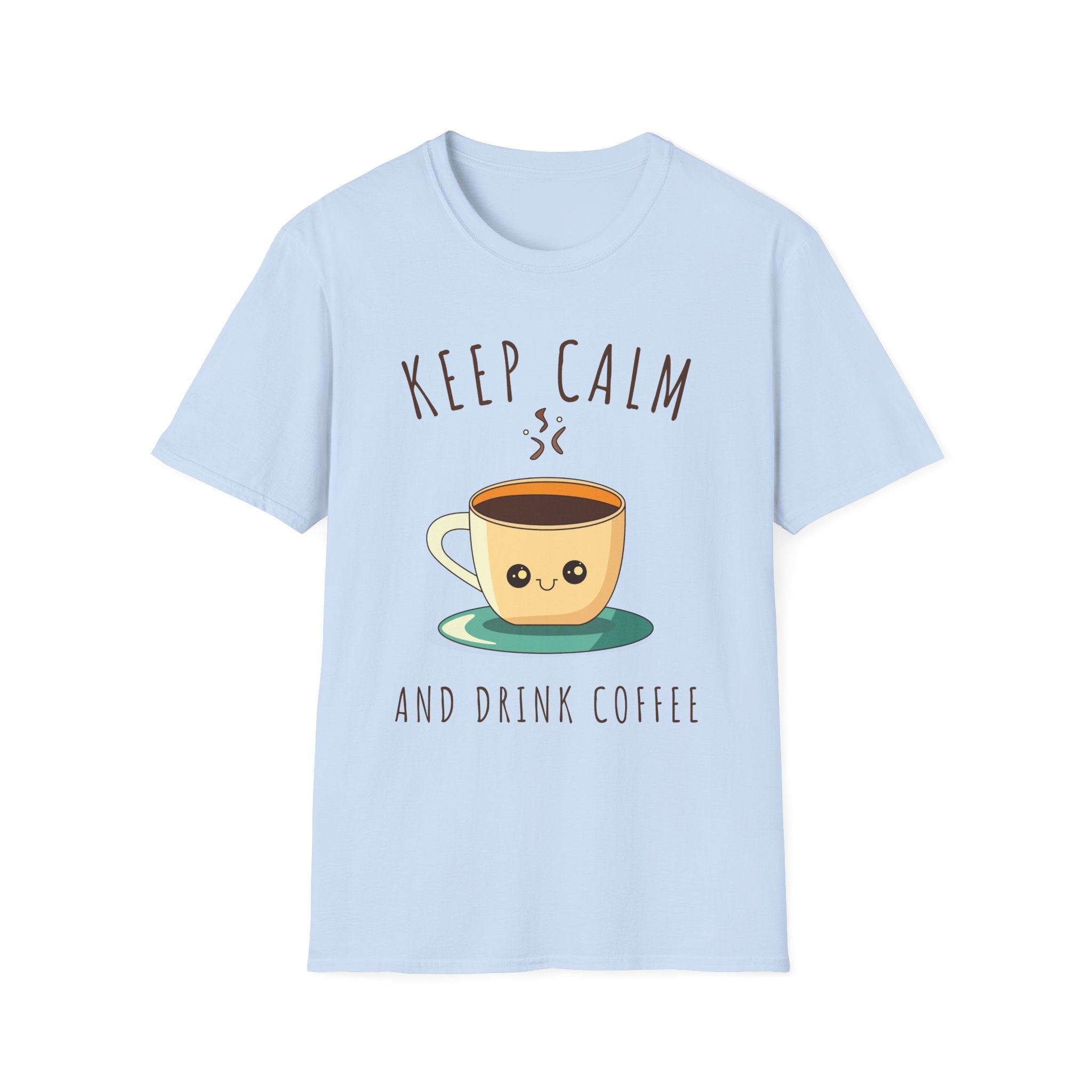 Keep calm & drink coffee Unisex Softstyle T-Shirt