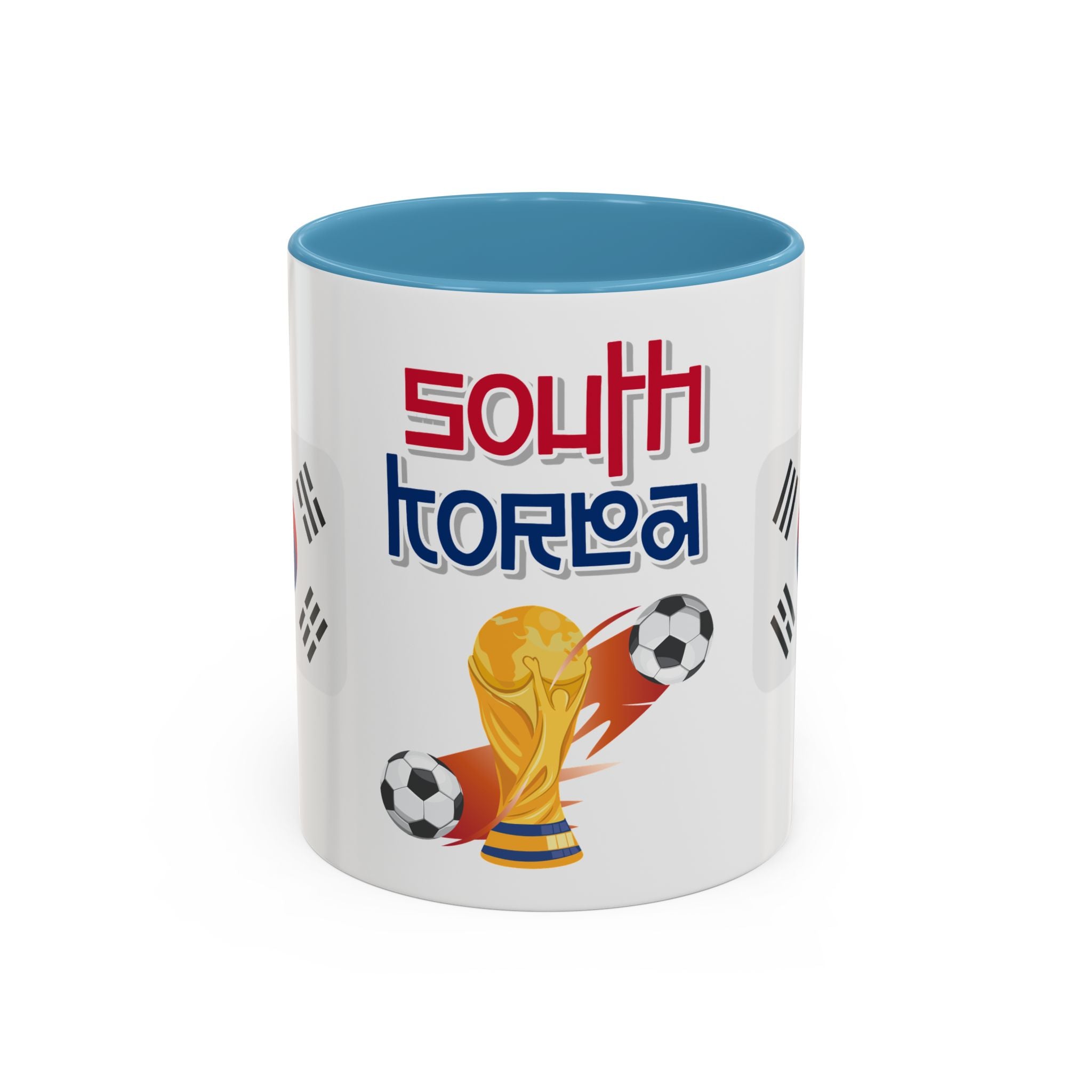 South Korea Accent Coffee Mug (11, 15oz)