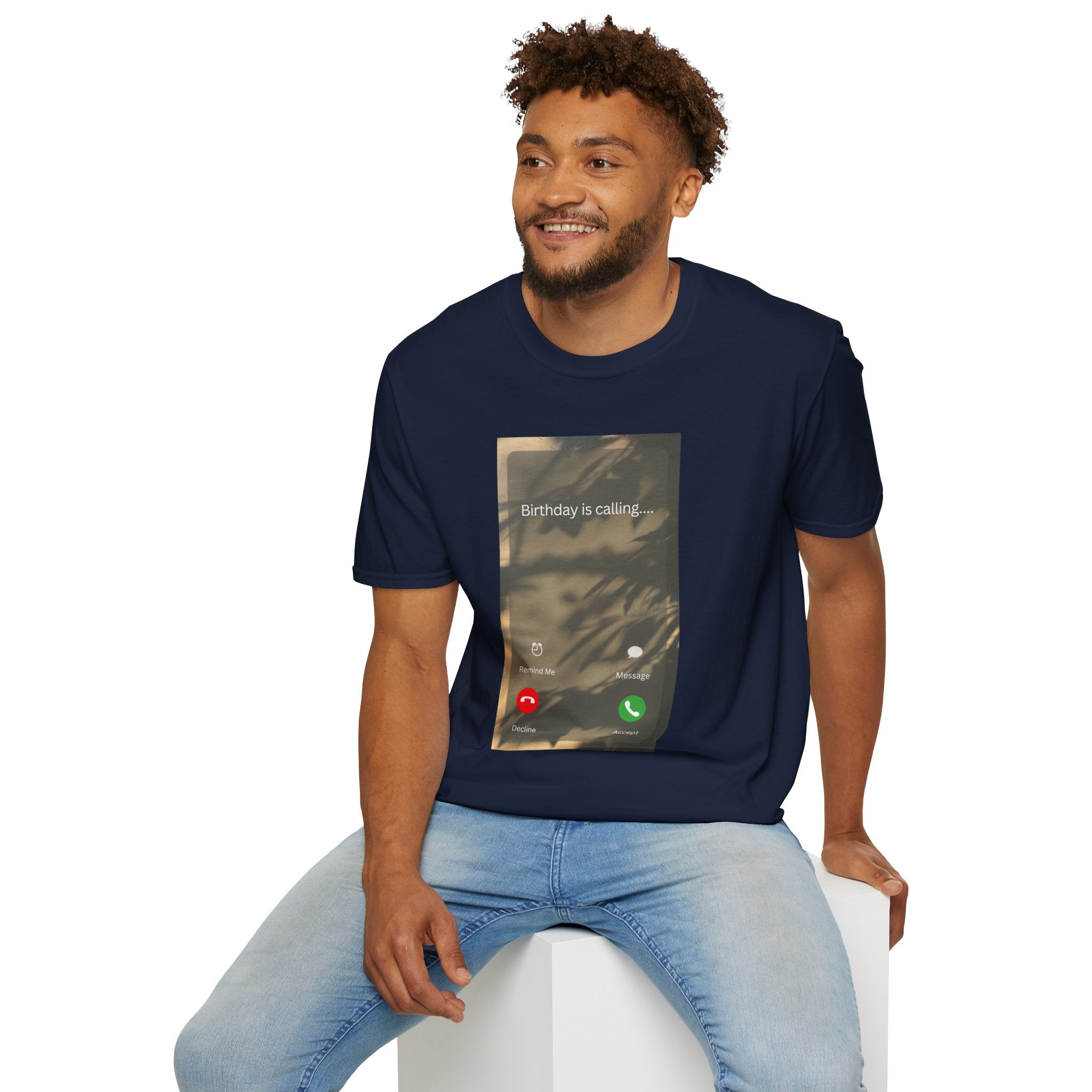 Birthday Is Calling Unisex T-Shirt