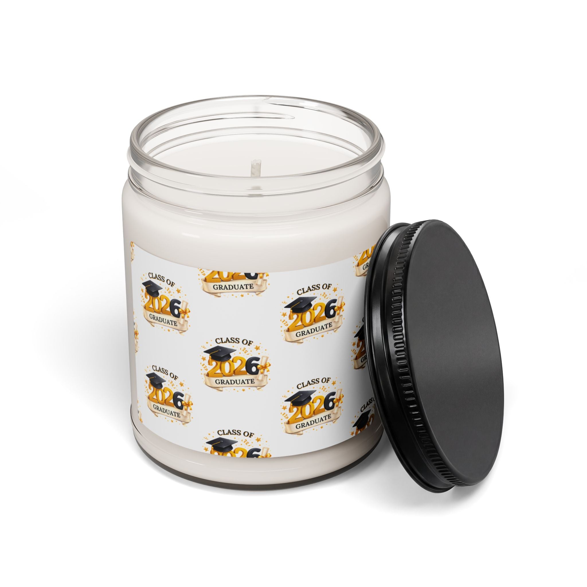 Graduation 2026 Scented Soy Candle — Class of '26 Keepsake 9oz