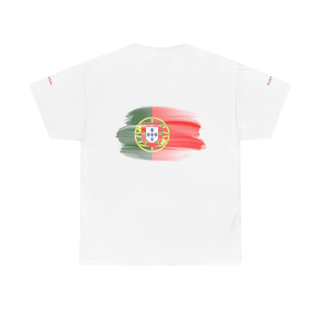 Portugal 2026 Soccer T-Shirt — National Flag Crest Football Fan Tee