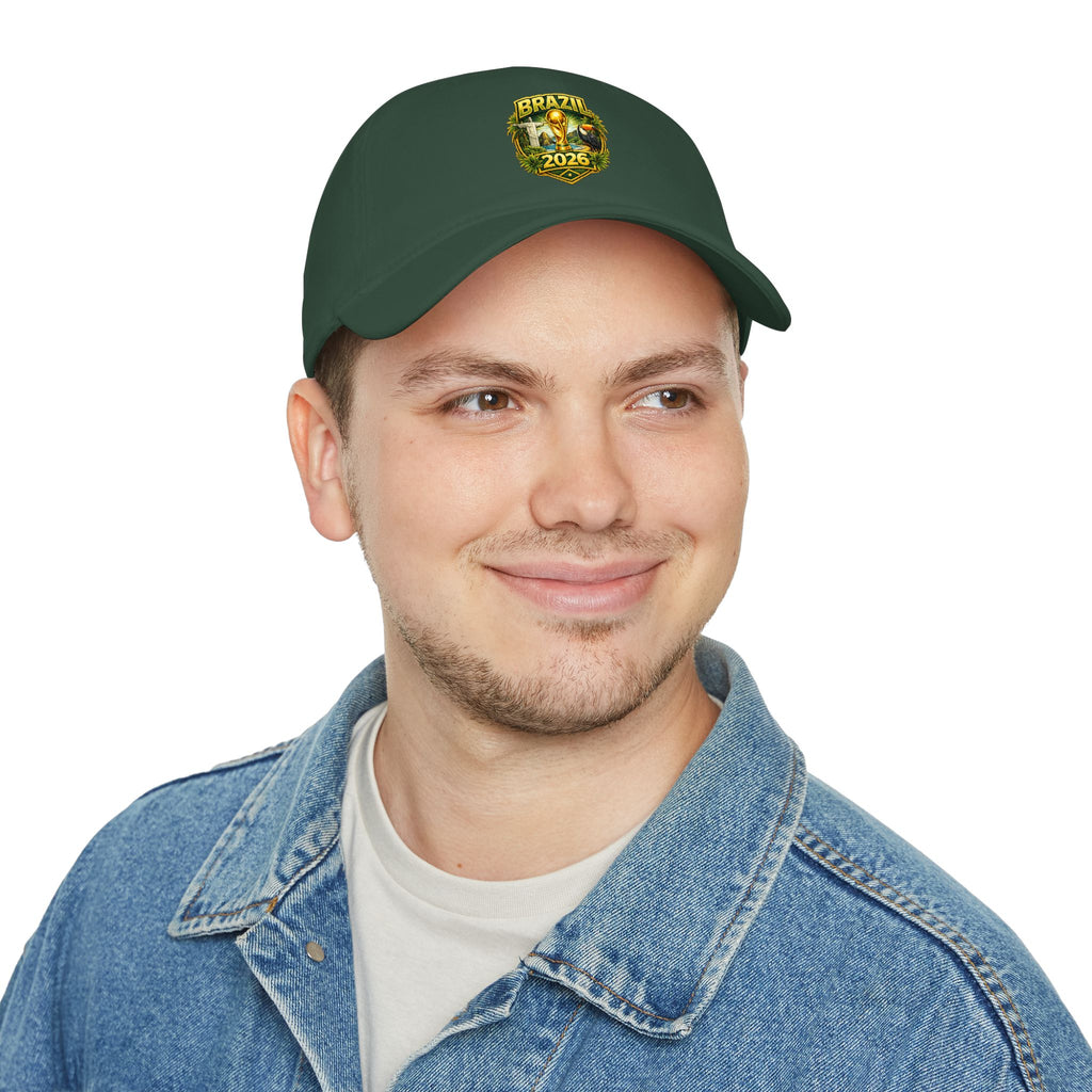 Brazil 2026 Cup Baseball Cap — Soccer Fan Low Profile Hat