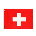 Switzerland Cross Flag — Double-Sided Outdoor Garden Flag