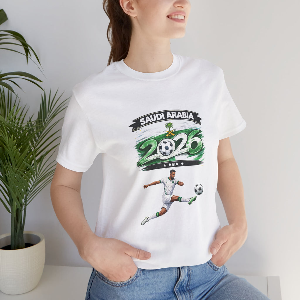 Saudi Arabia 2026 Soccer T-Shirt – Football Fan Jersey
