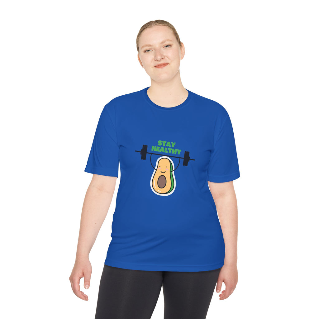 Stay Healthy Avocado Weightlifting Tee