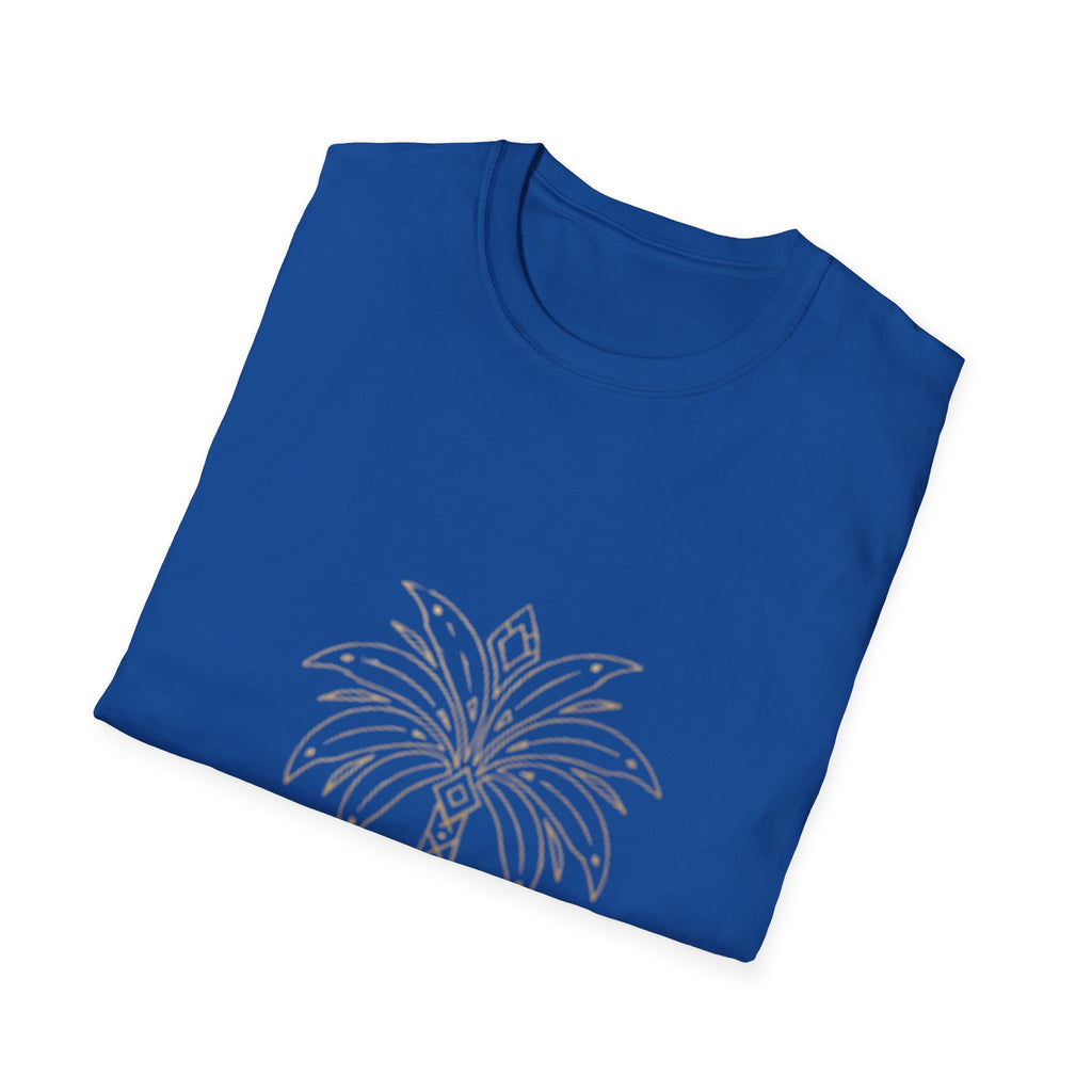 Palm Tree Graphic T-Shirt — Arabic "العراقة" Design