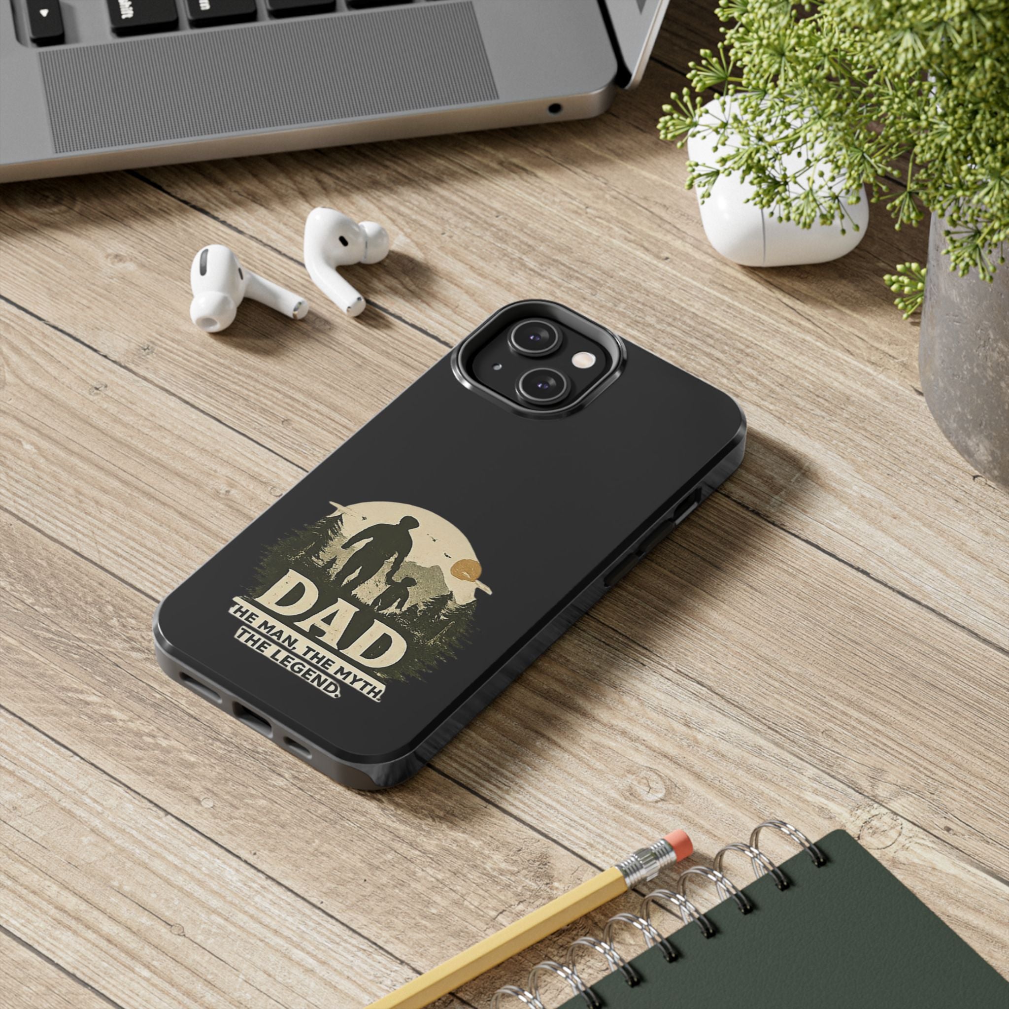 Dad 'The Man, The Myth, The Legend' Tough Phone Case — Rugged Father's Day Gift