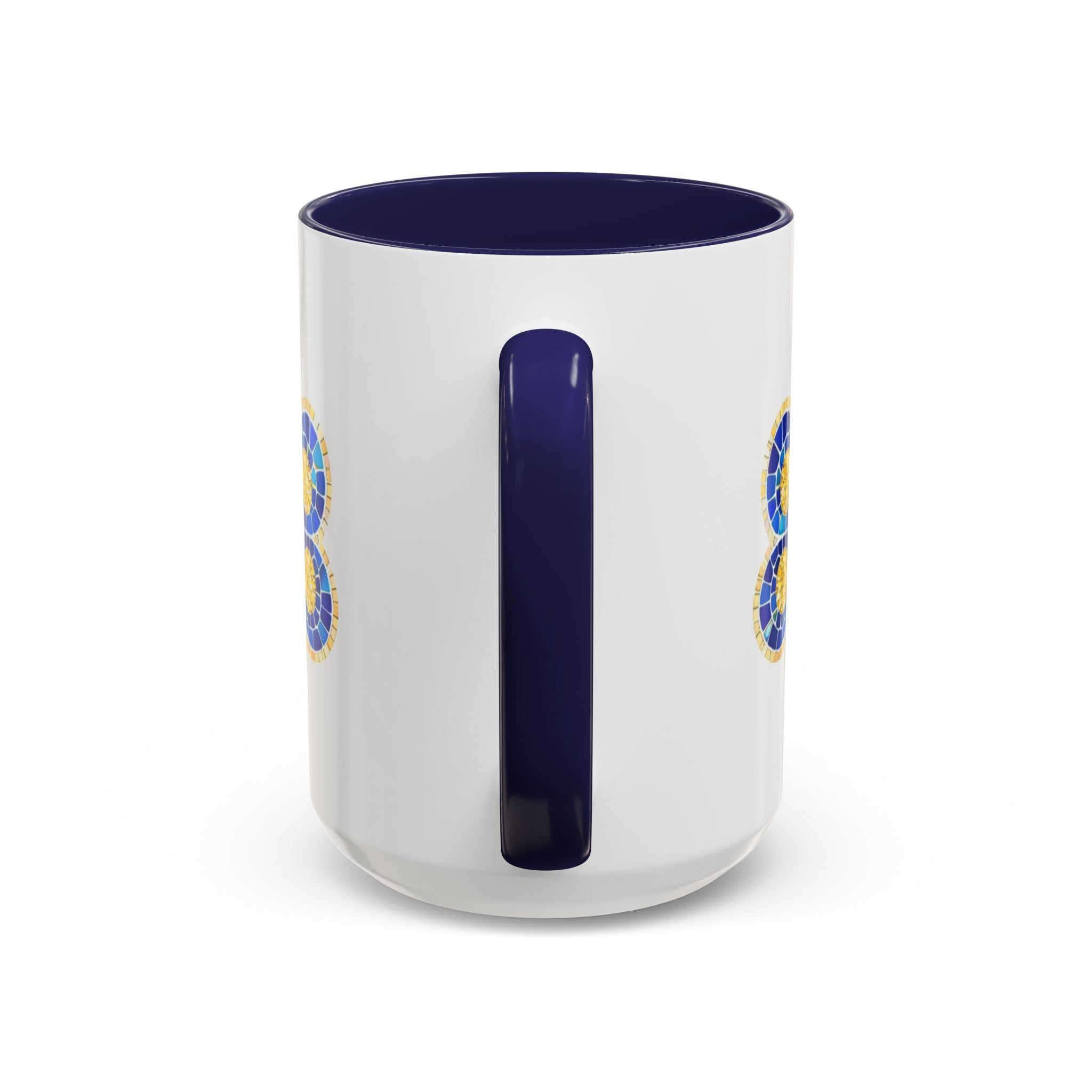 Evil Eye Hamsa Accent Coffee Mug