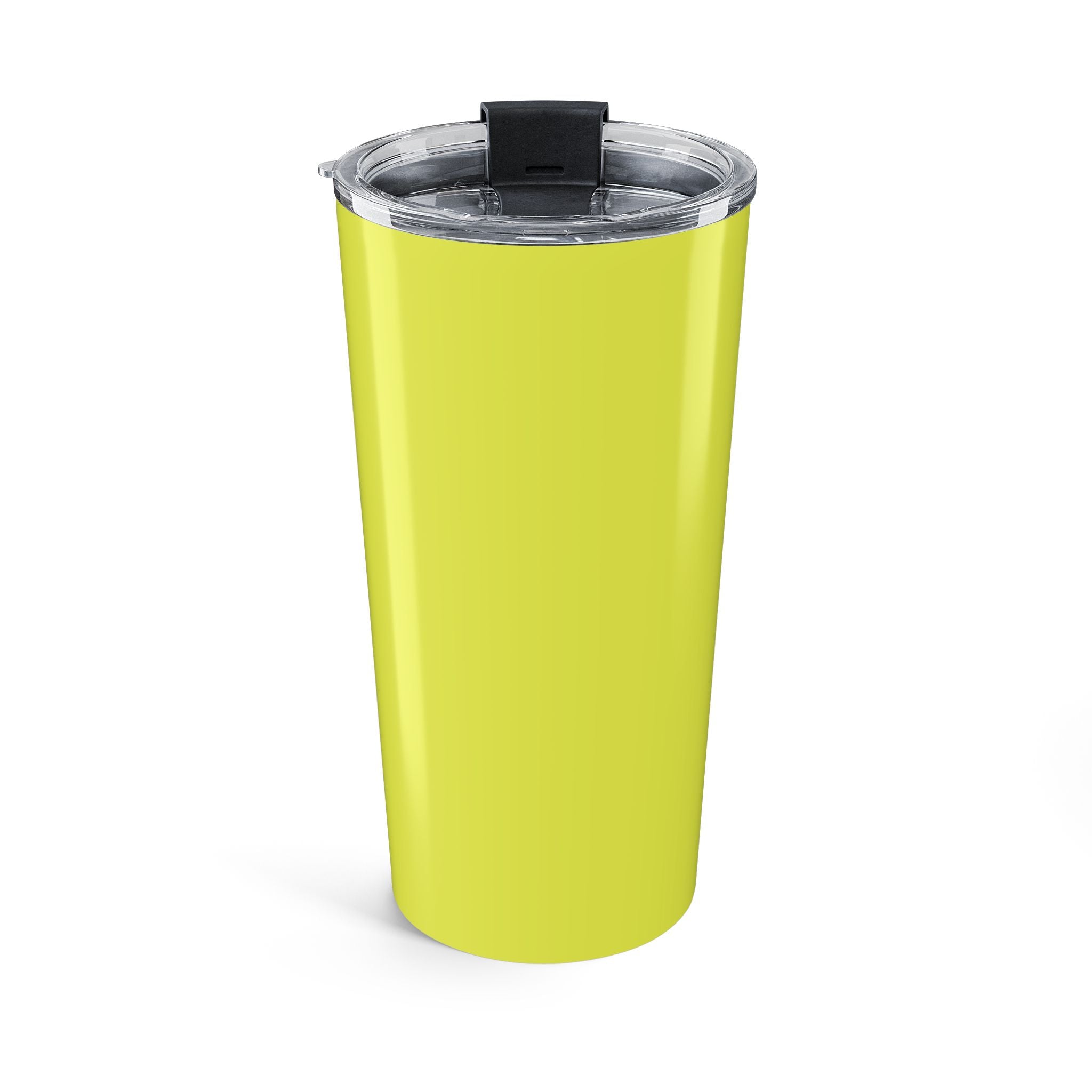 20oz Tumbler - "I'm Not Crazy I Just Don't Like Your" Bold Yellow Travel Mug