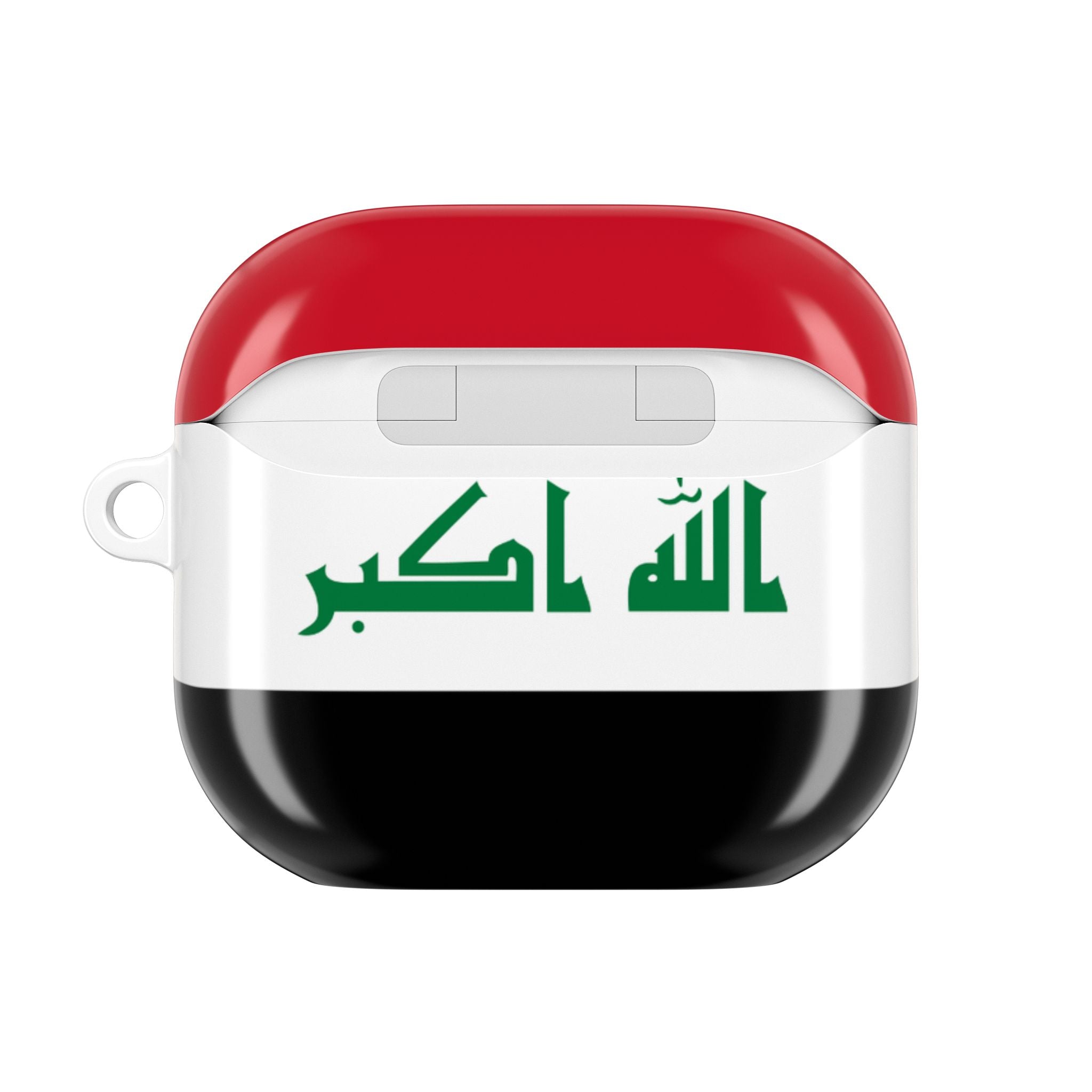 Iraq Flag AirPod Case – 'Iraq Red White Black Protective Cover