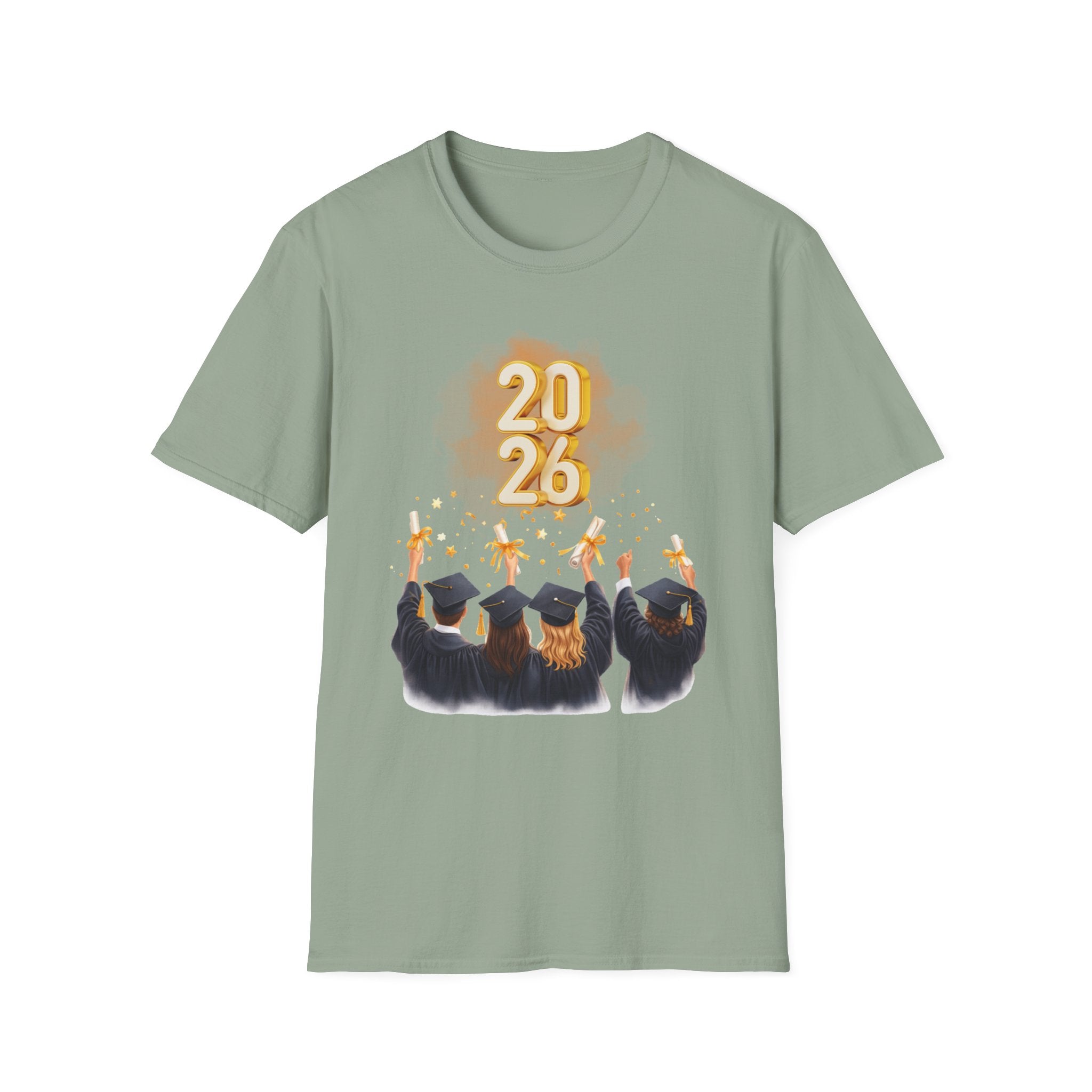2026 Graduation T-Shirt – Class of 2026 Cap Toss Celebration Tee