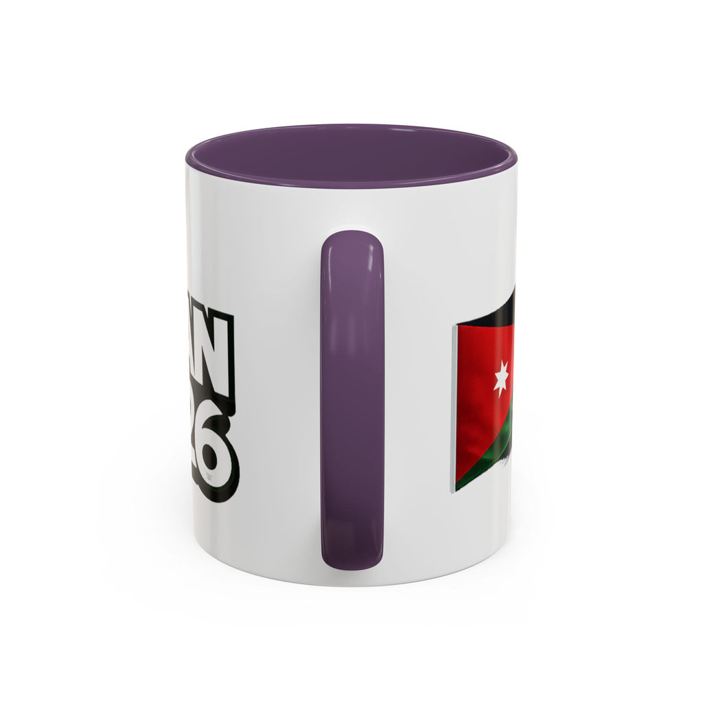 Jordan 2026 Soccer Fan Accent Coffee Mug