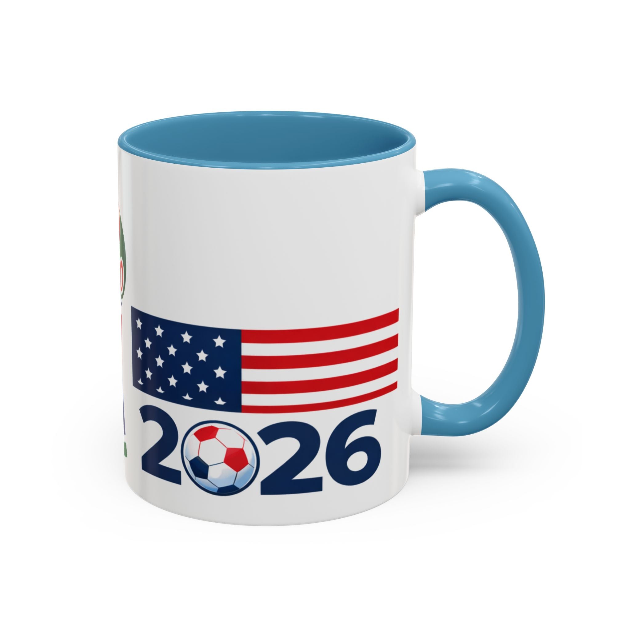 2026 cup USA+Canada Soccer Coffee Mug — 11/15oz Accent