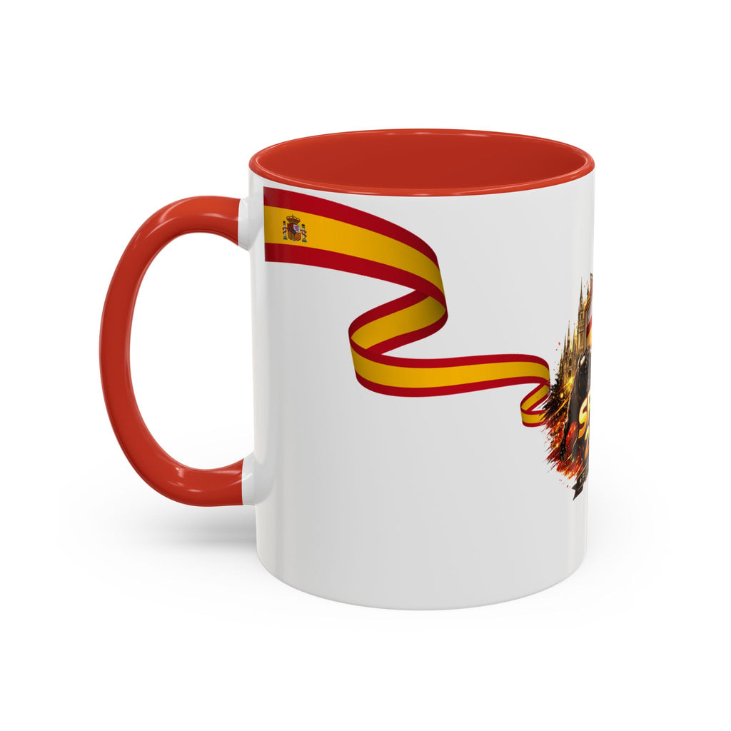 Spain 2026 Soccer Mug – Spain Futbol Fuerte Accent Coffee Cup (11/15oz)