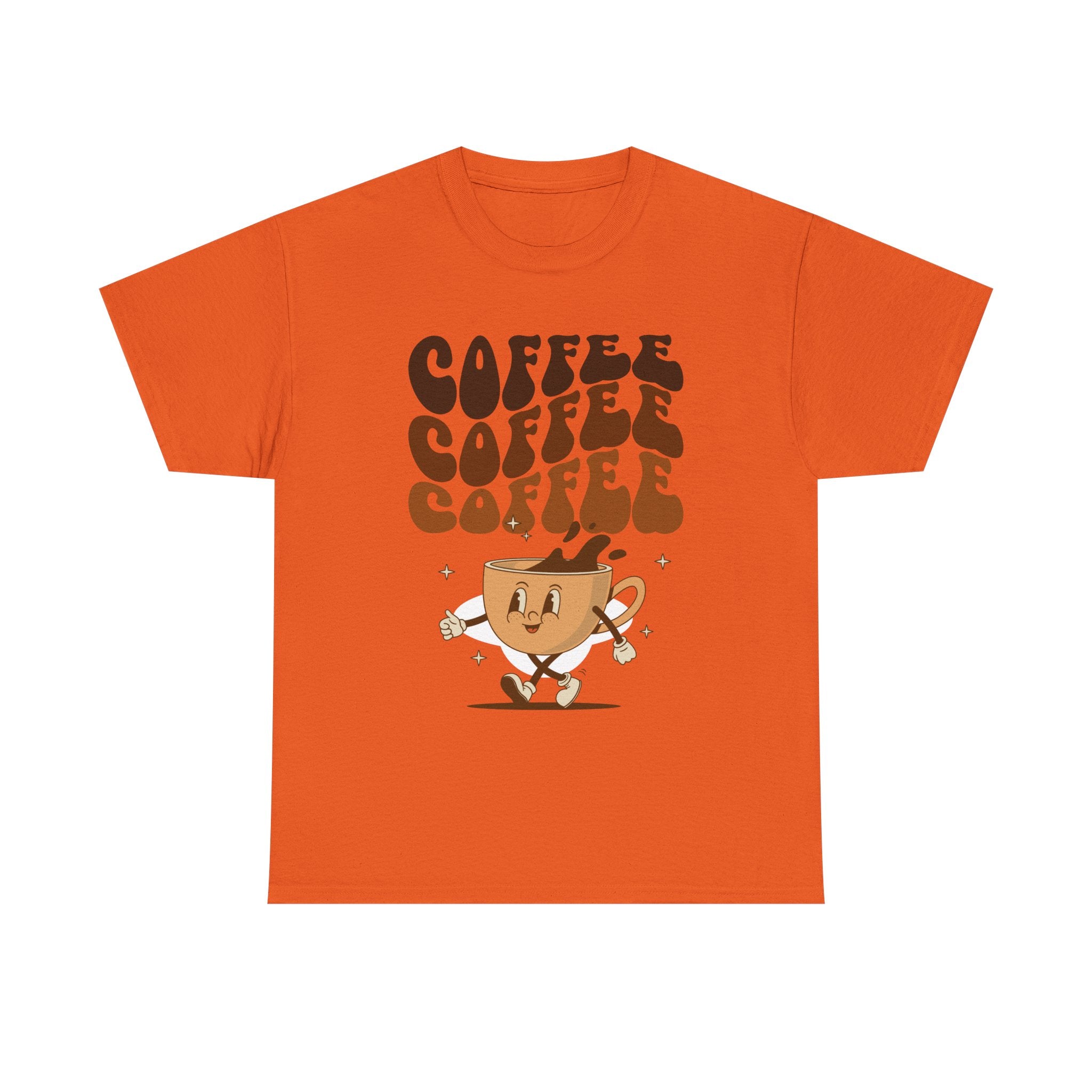 Drink coffee Unisex Heavy Cotton Tee