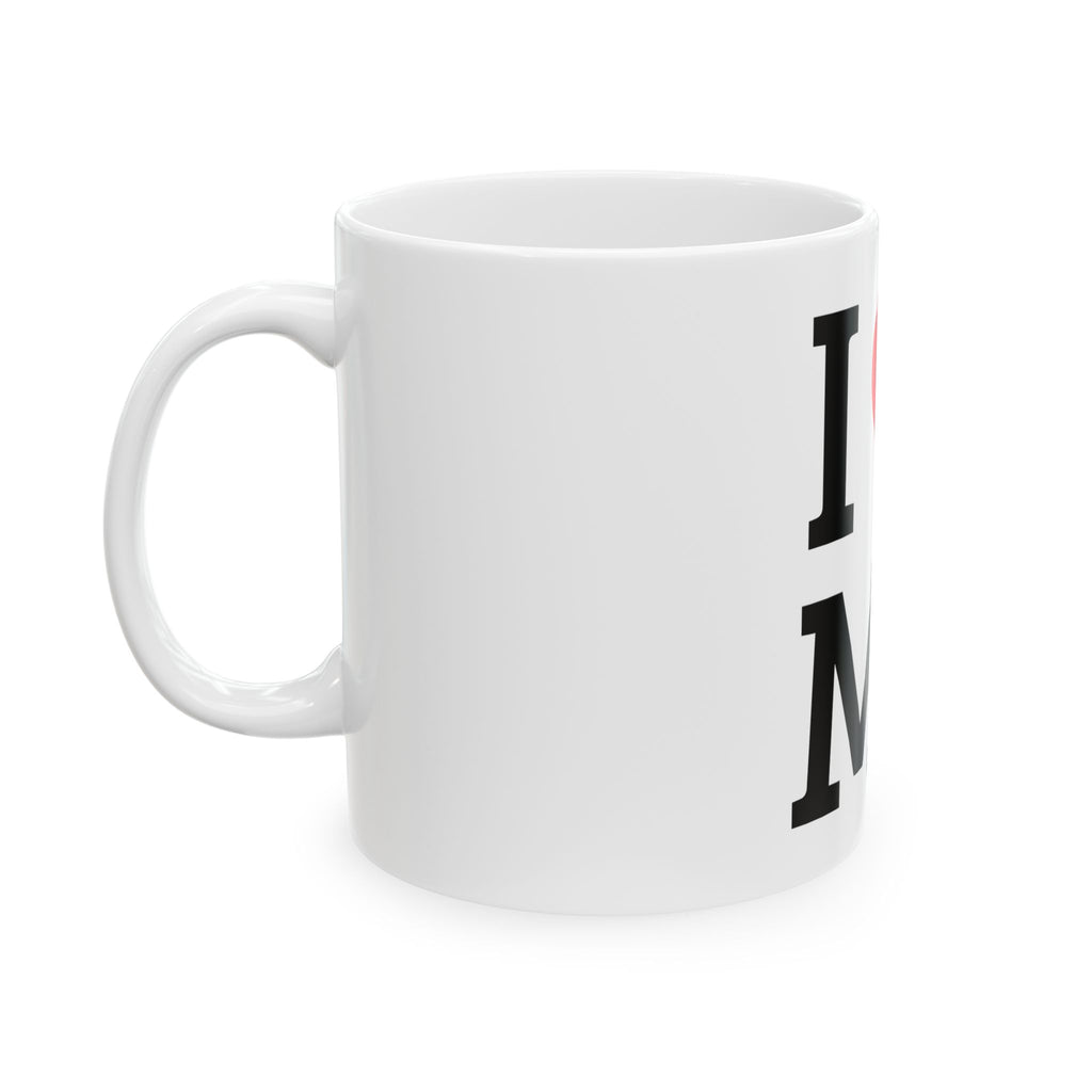 I loveME Ceramic Mug — Self‑Love Coffee Cup (11oz, 15oz)