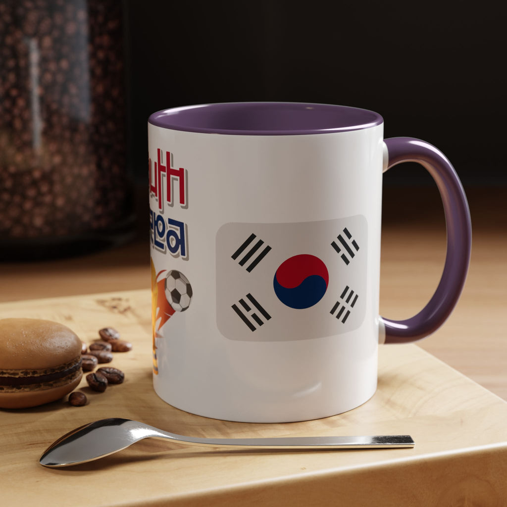 South Korea Accent Coffee Mug (11, 15oz)