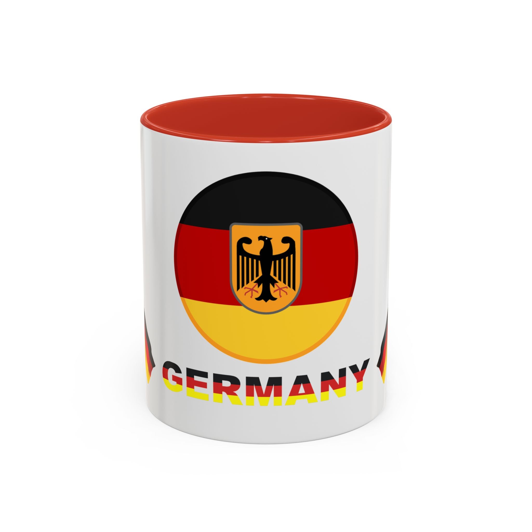 Germany Flag Coffee Mug — German Pride Accent Mug (11/15oz)
