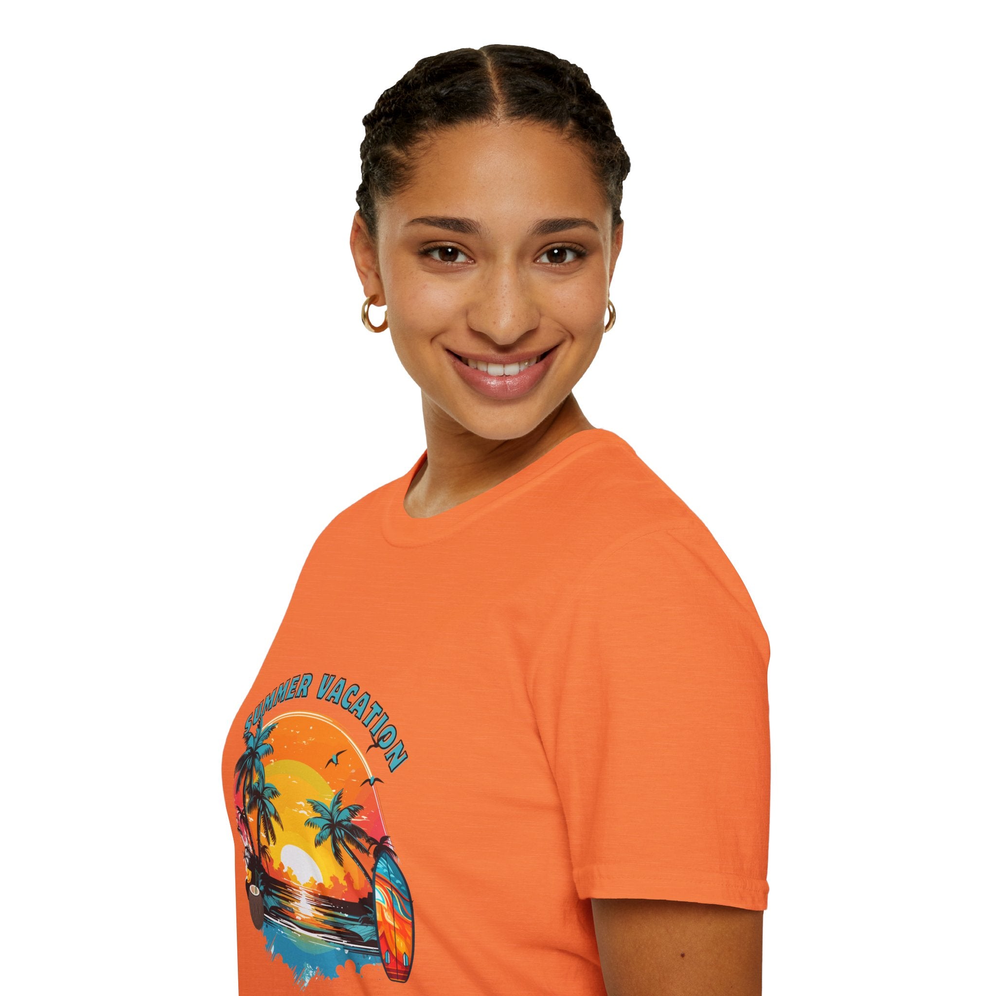 Summer Vacation Graphic T-Shirt