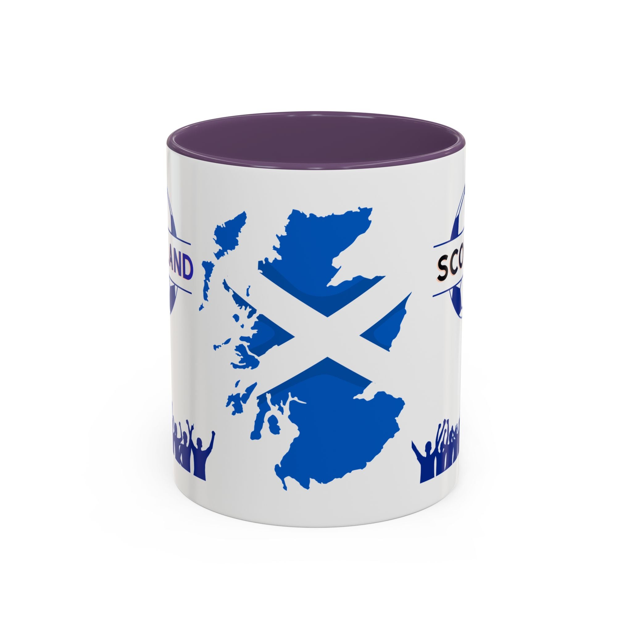 Scotland Soccer Fan Coffee Mug – Scottish Flag & Supporters 11/15oz Accent Mug