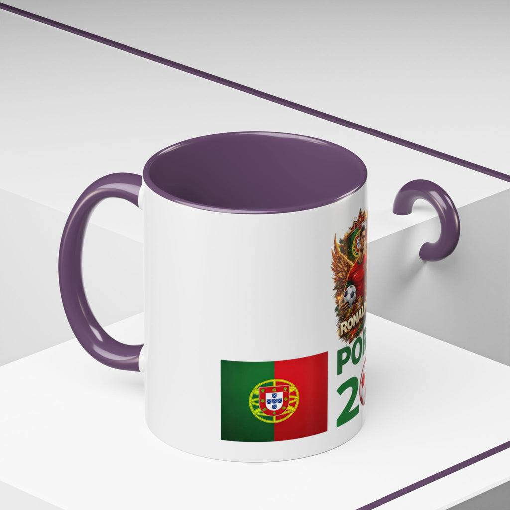 Portugal 2026 Coffee Mug — Soccer Fan Accent Mug (11/15oz)
