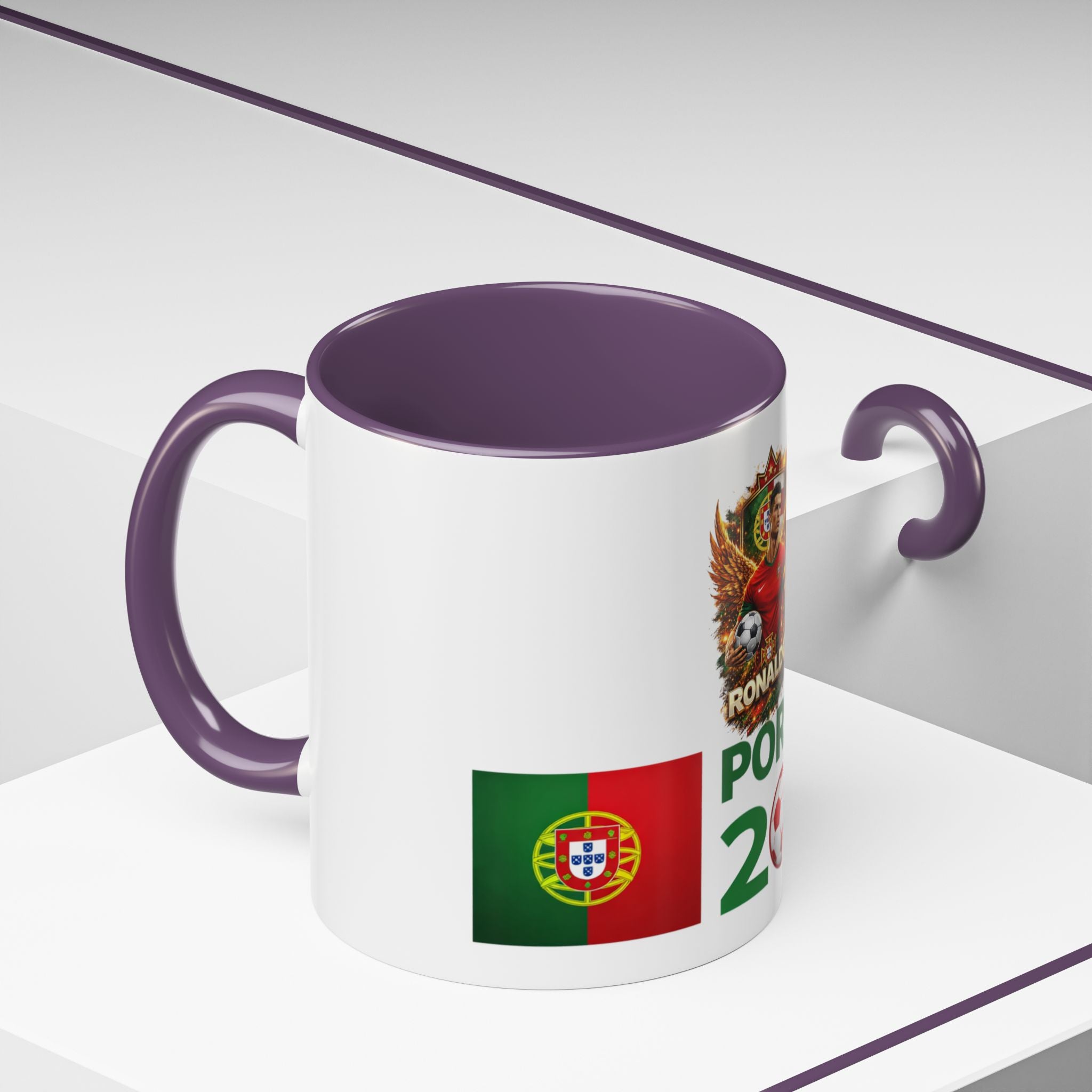 Portugal 2026 Coffee Mug — Soccer Fan Accent Mug (11/15oz)