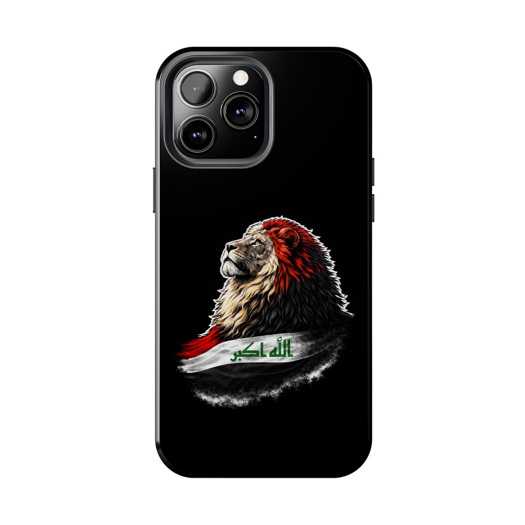Iraq Lion Tough Phone Case — Protective iPhone Case with Iraqi Flag Design