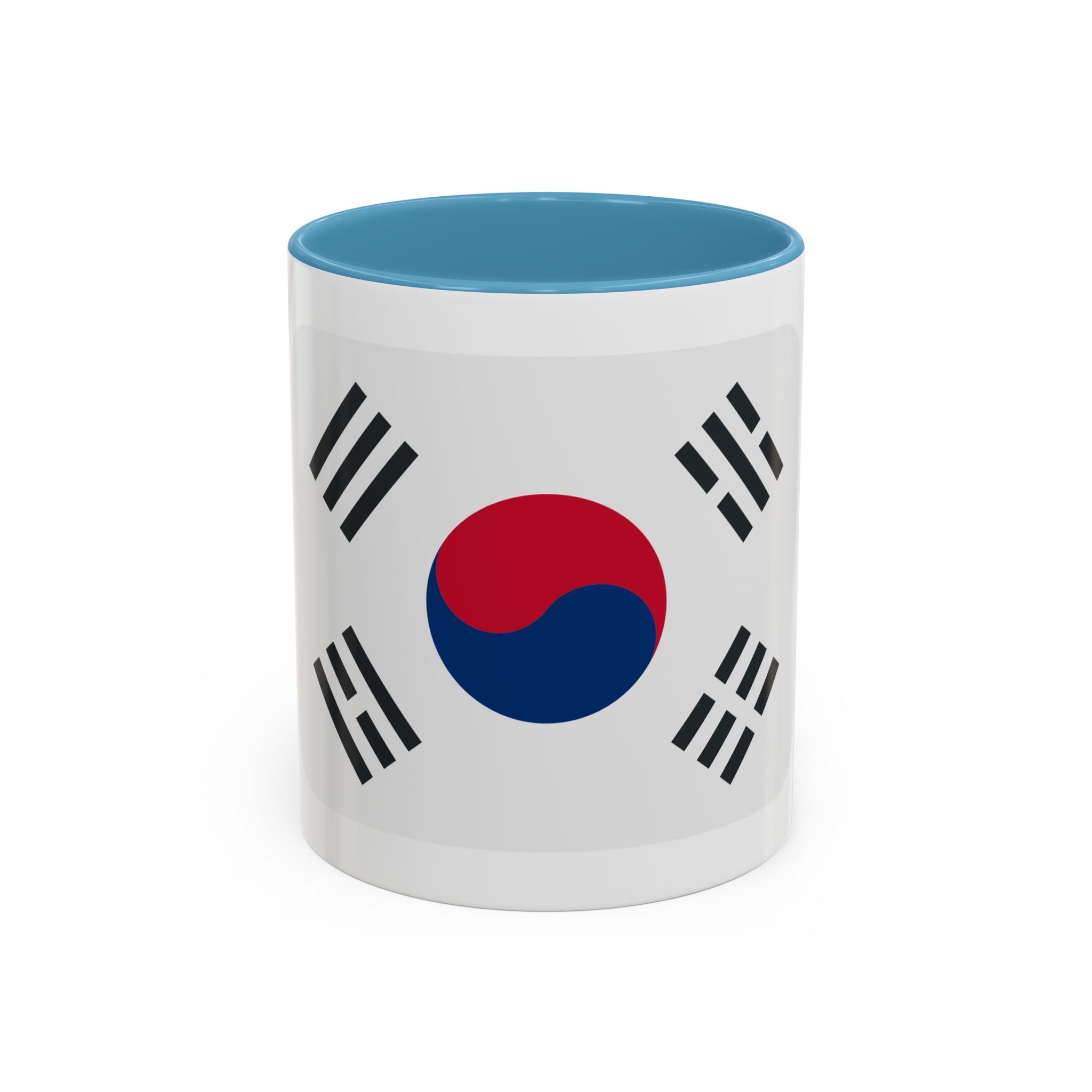 South Korea Accent Coffee Mug (11, 15oz)