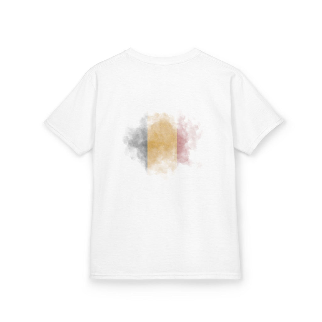 Belgium Soccer Kids T‑Shirt — World Cup 2026 Crest & Flag Tee