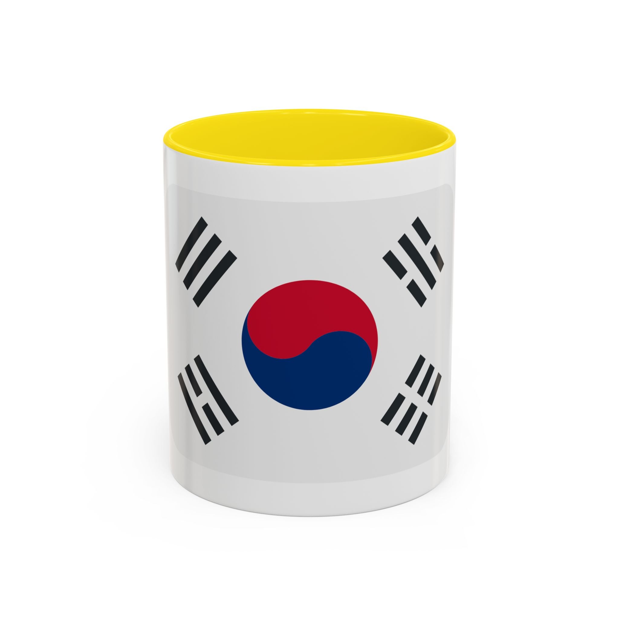 South Korea Accent Coffee Mug (11, 15oz)