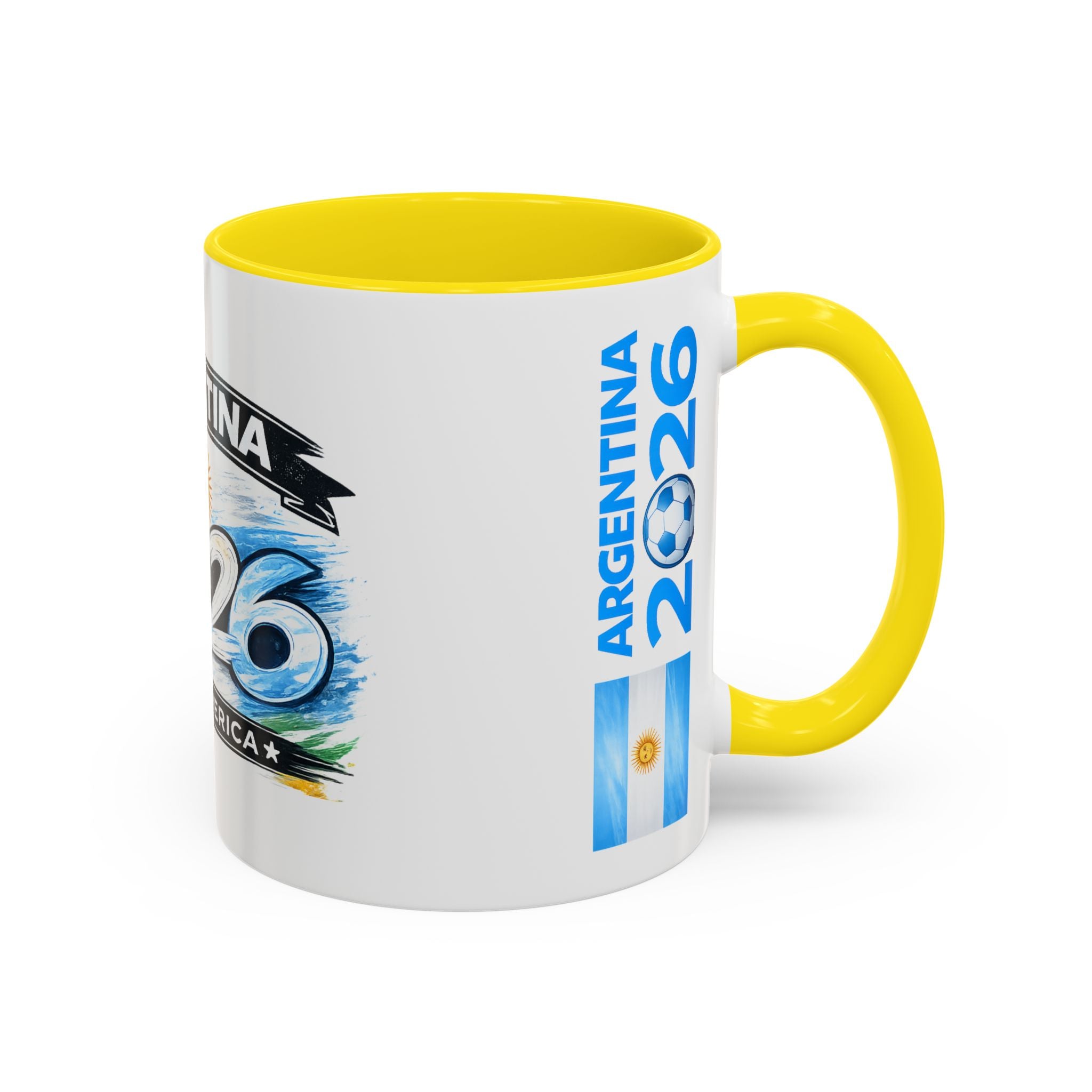 Argentina 2026 Soccer Cup Mug – Accent Coffee Cup (11/15oz)