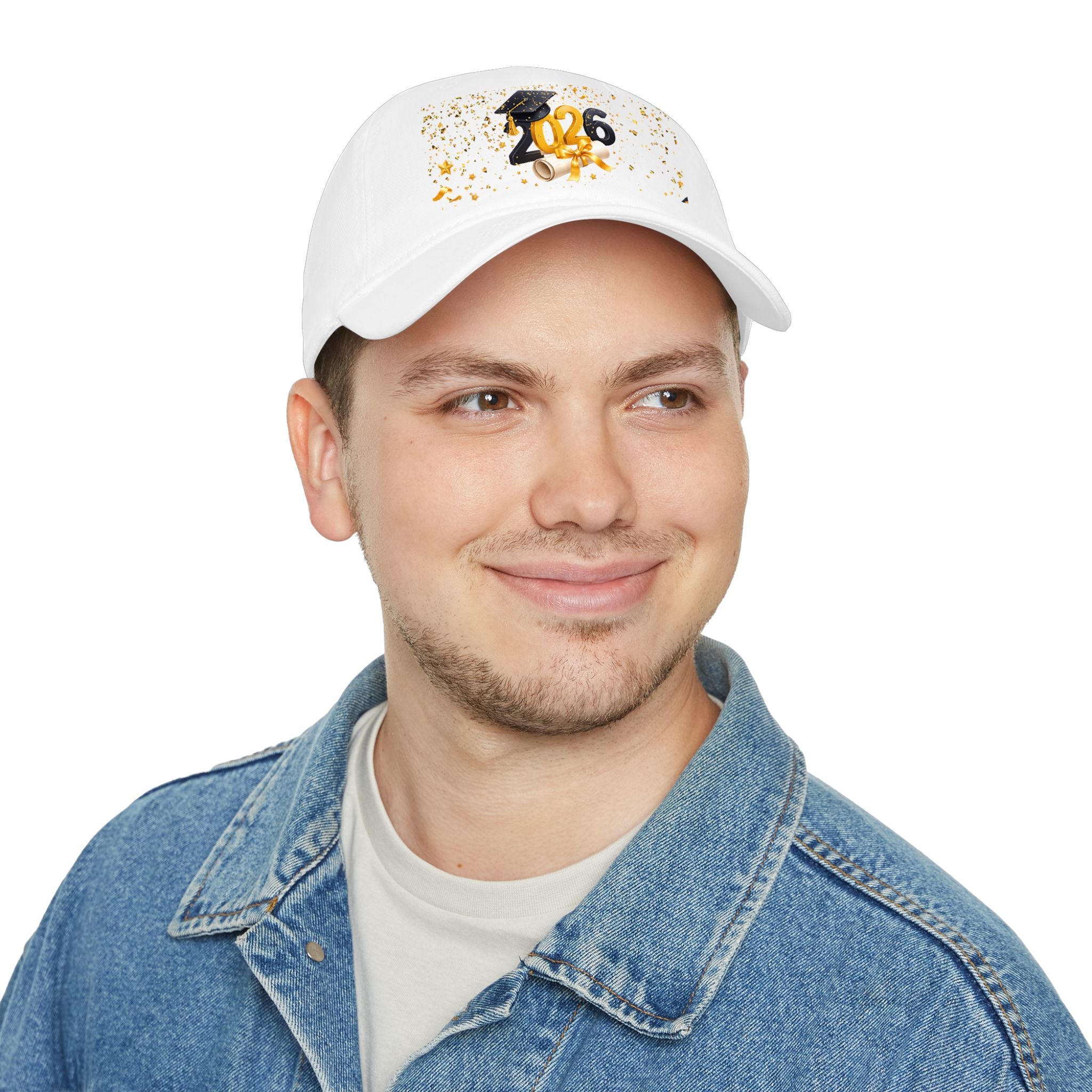 2026 Graduation Cap Hat — Class of 2026 Low Profile Baseball Cap