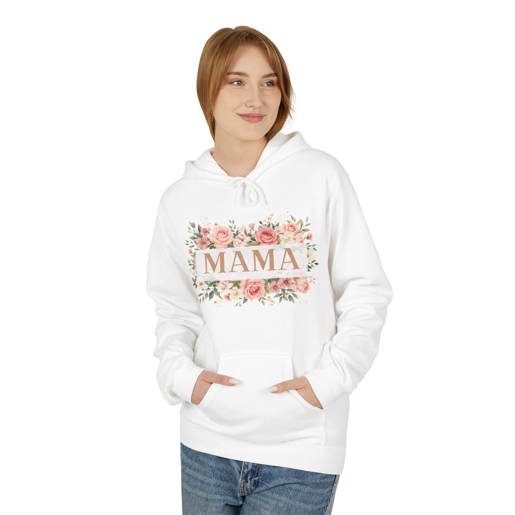 Mama Floral Hoodie — Cozy Mother's Day Sweatshirt