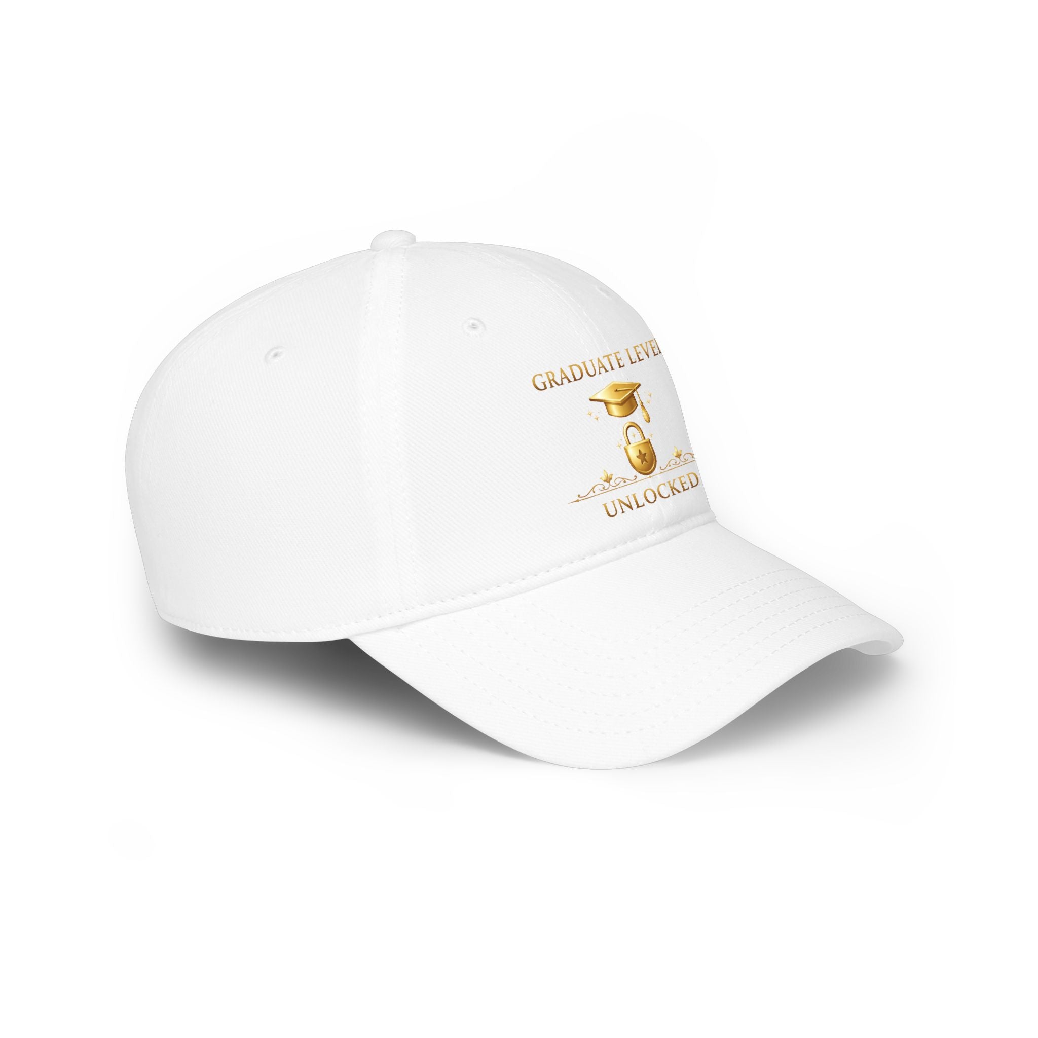 Graduate Level Unlocked Cap — Graduation Baseball Hat
