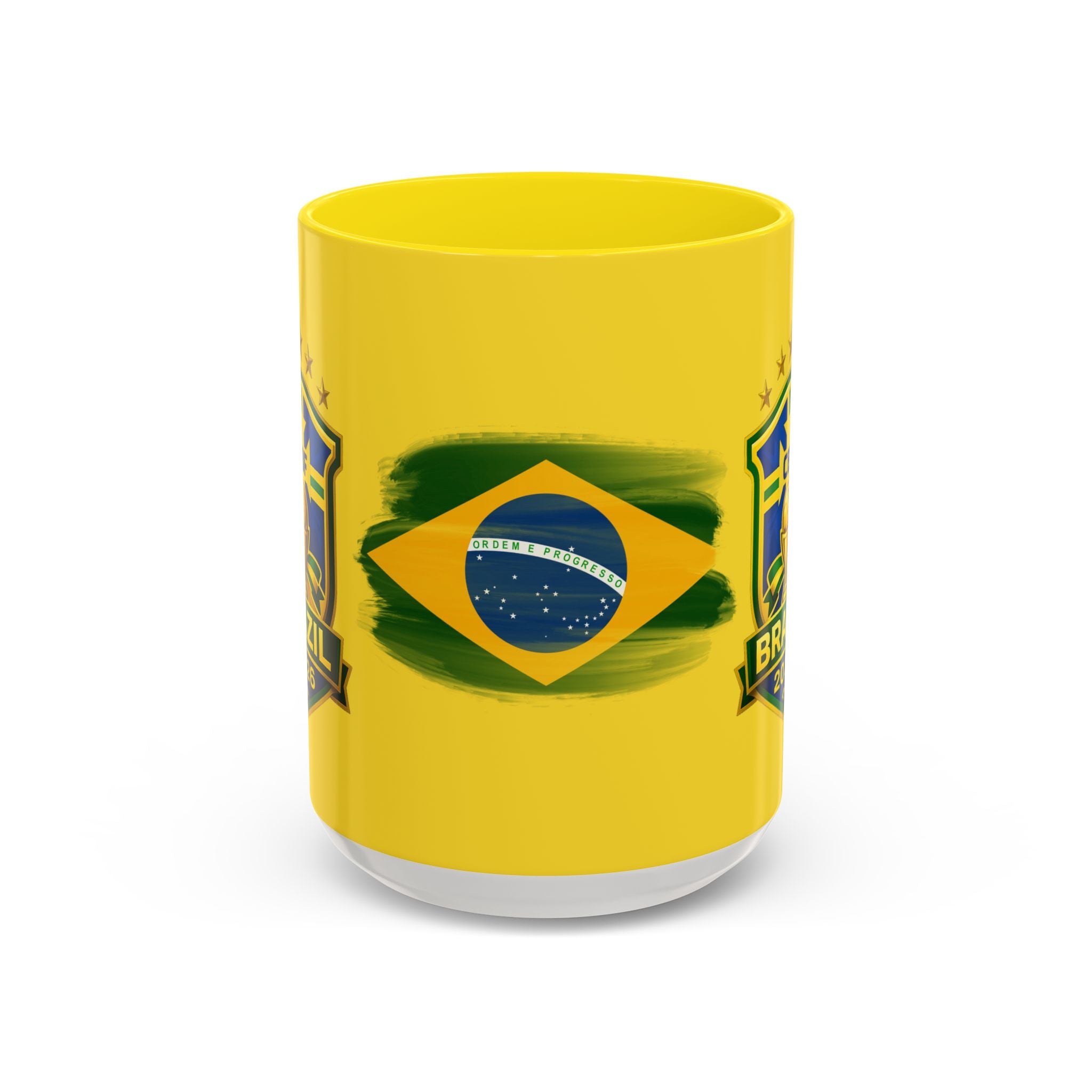 Brazil Soccer 2026 Accent Coffee Mug
