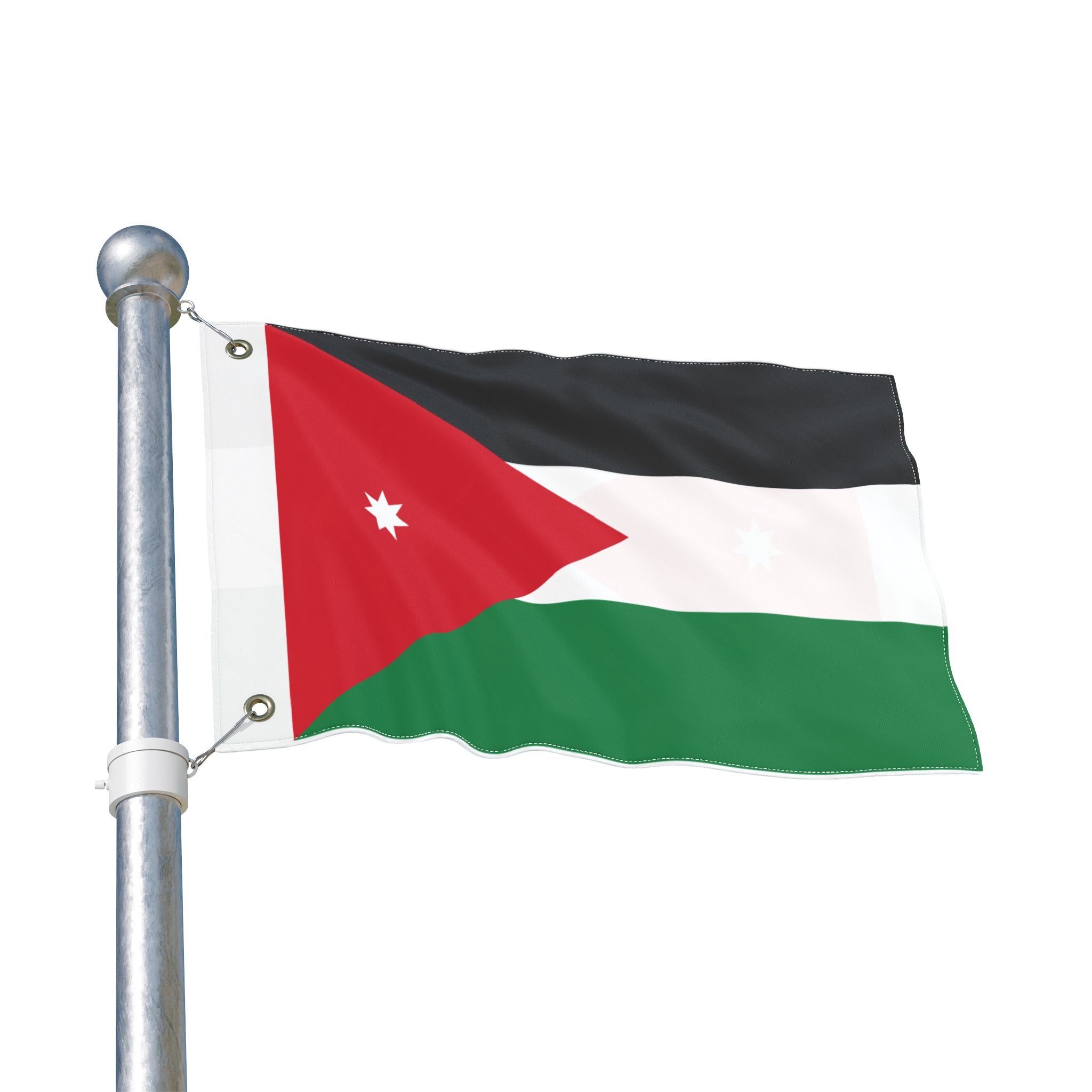 Jordan Flag — Double-Sided Outdoor Banner