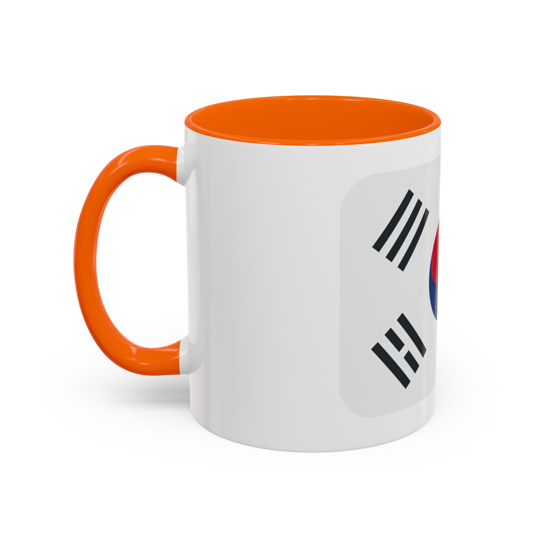 South Korea Accent Coffee Mug (11, 15oz)