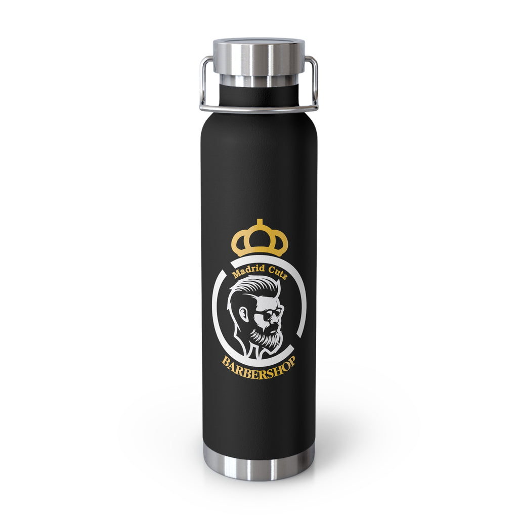 Madrid Cutz Logo Insulated Water Bottle — 22oz Copper Vacuum Flask