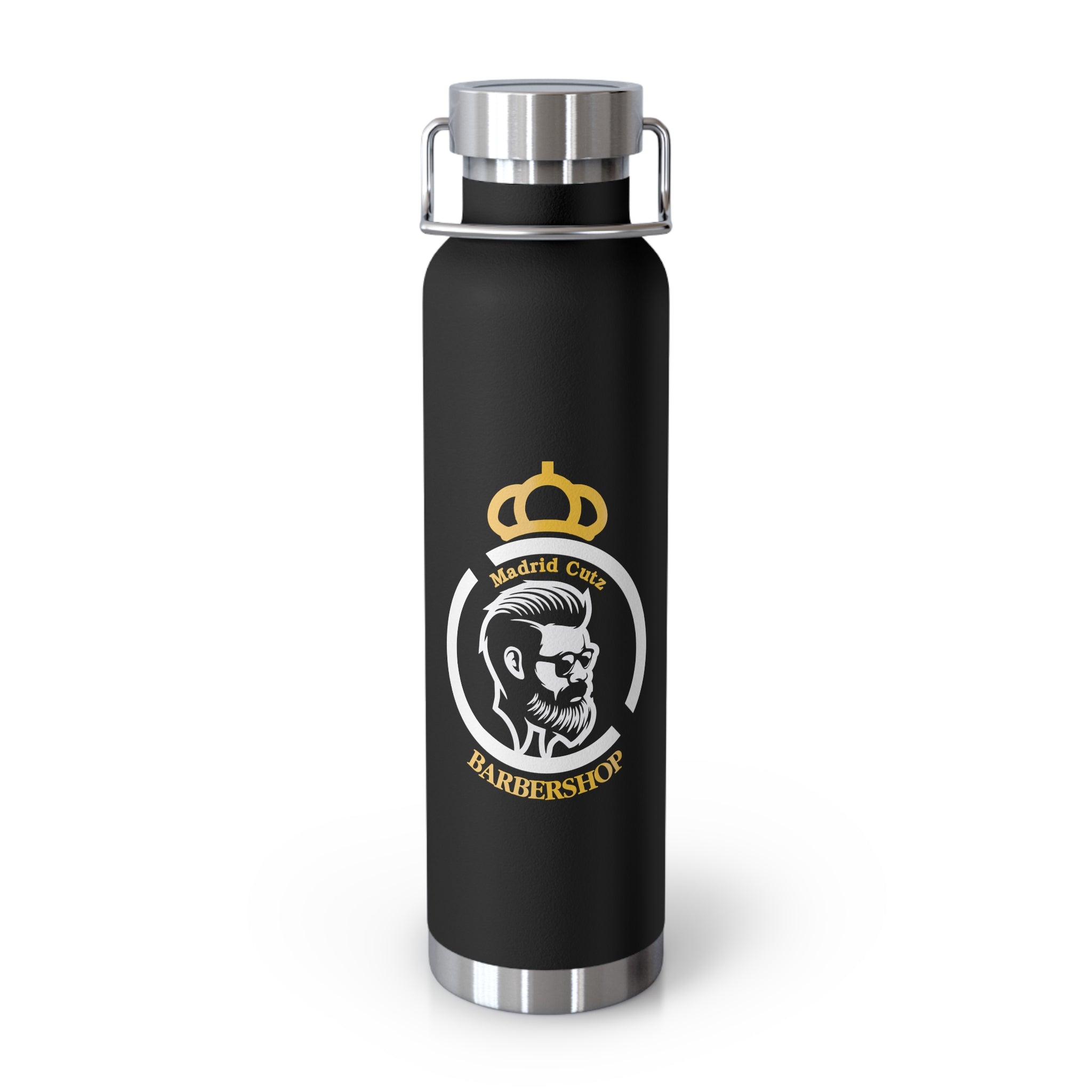 Madrid Cutz Logo Insulated Water Bottle — 22oz Copper Vacuum Flask