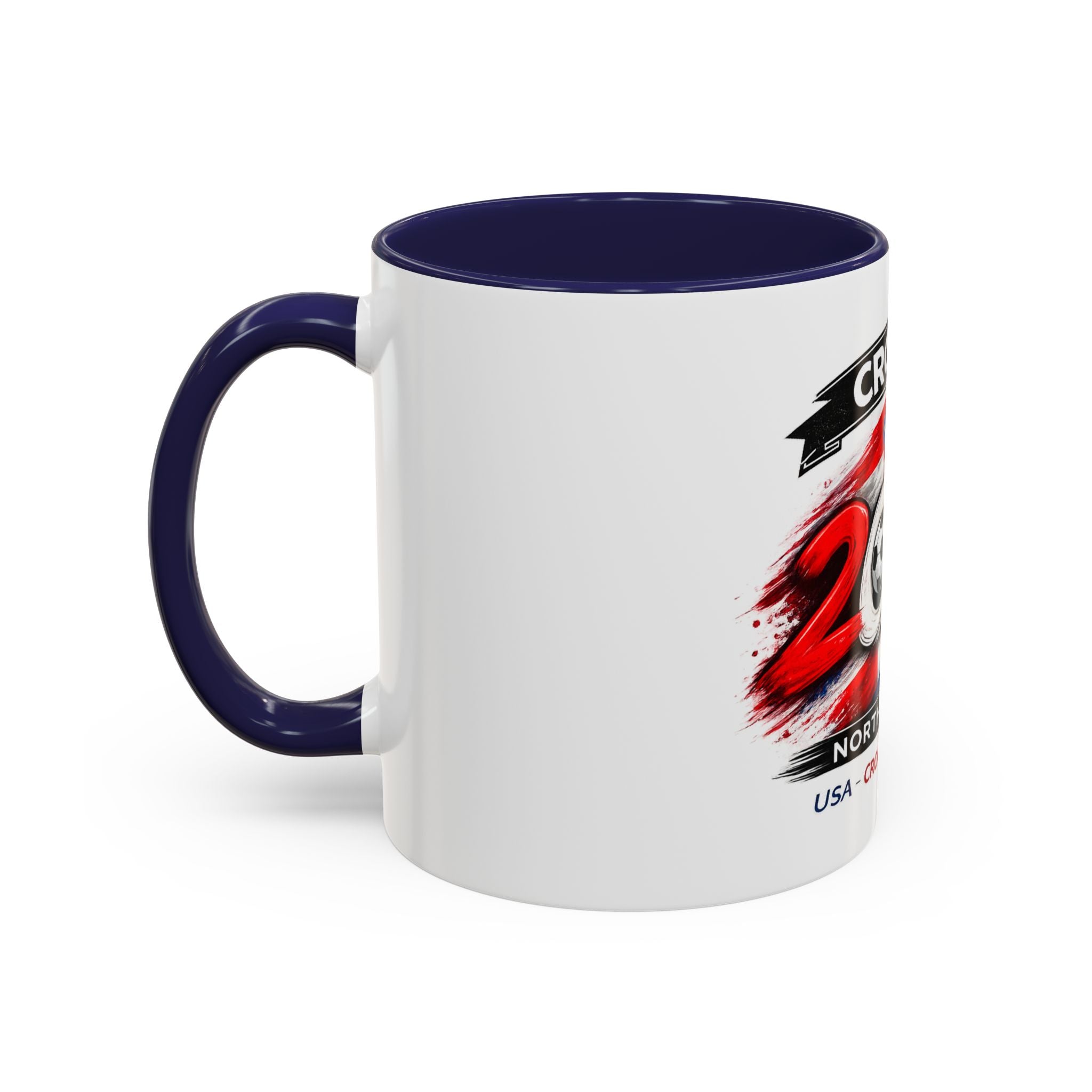 Croatia 2026 Soccer Mug — North America Cup Supporter Coffee Cup