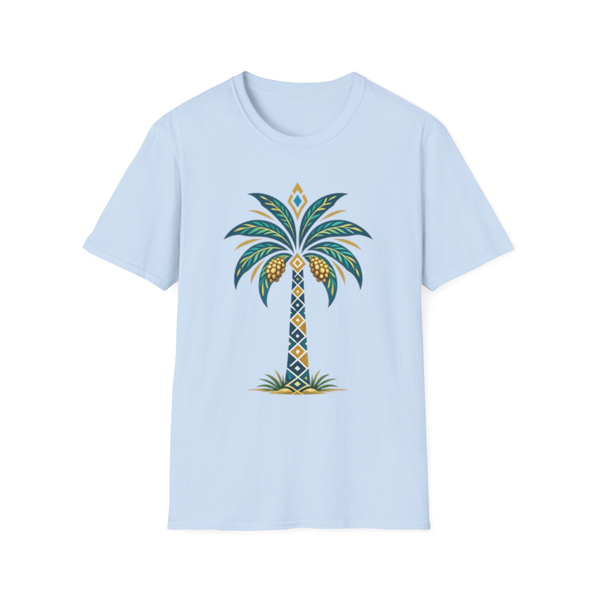 Tropical Patterned Palm Tree Tee