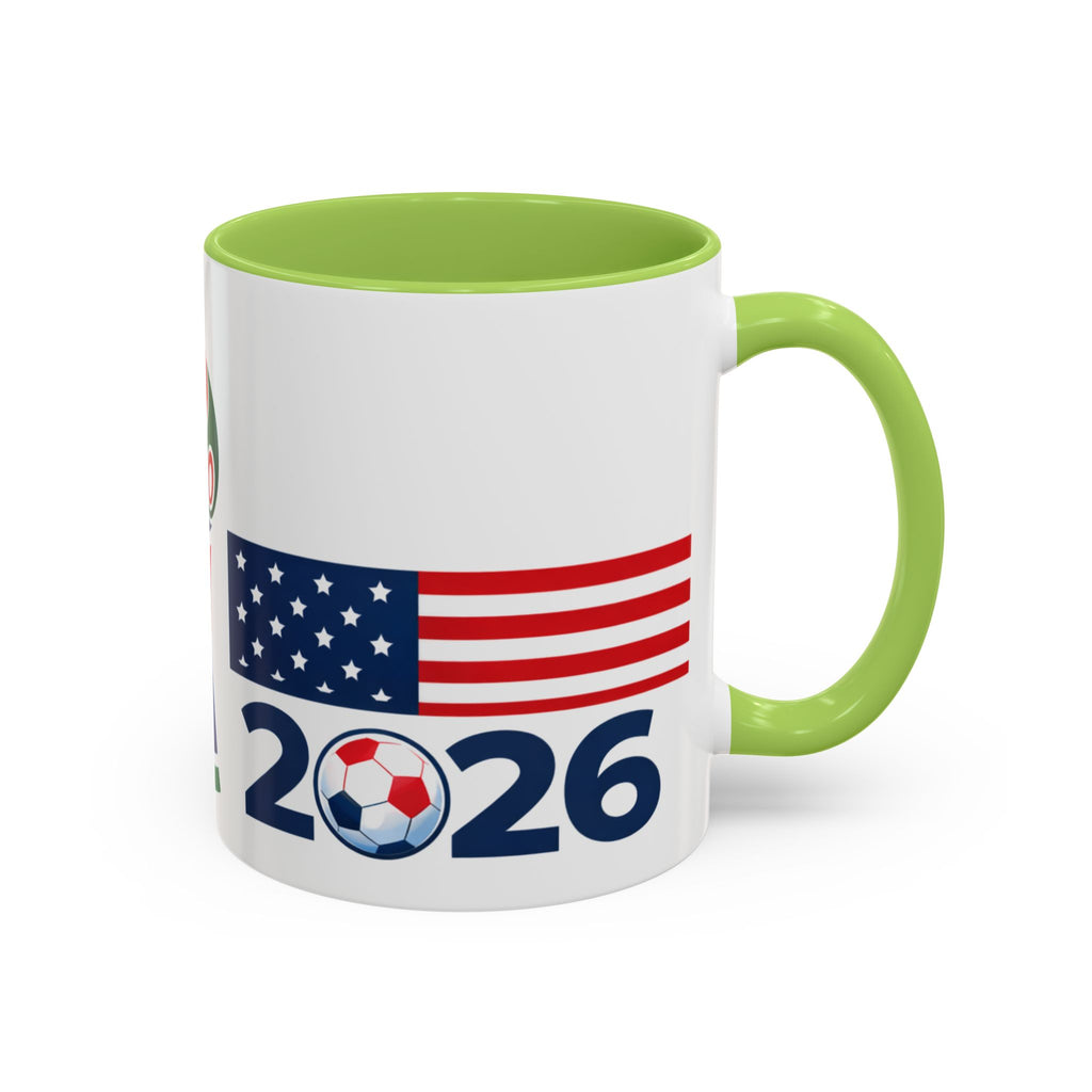 2026 cup USA+Canada Soccer Coffee Mug — 11/15oz Accent