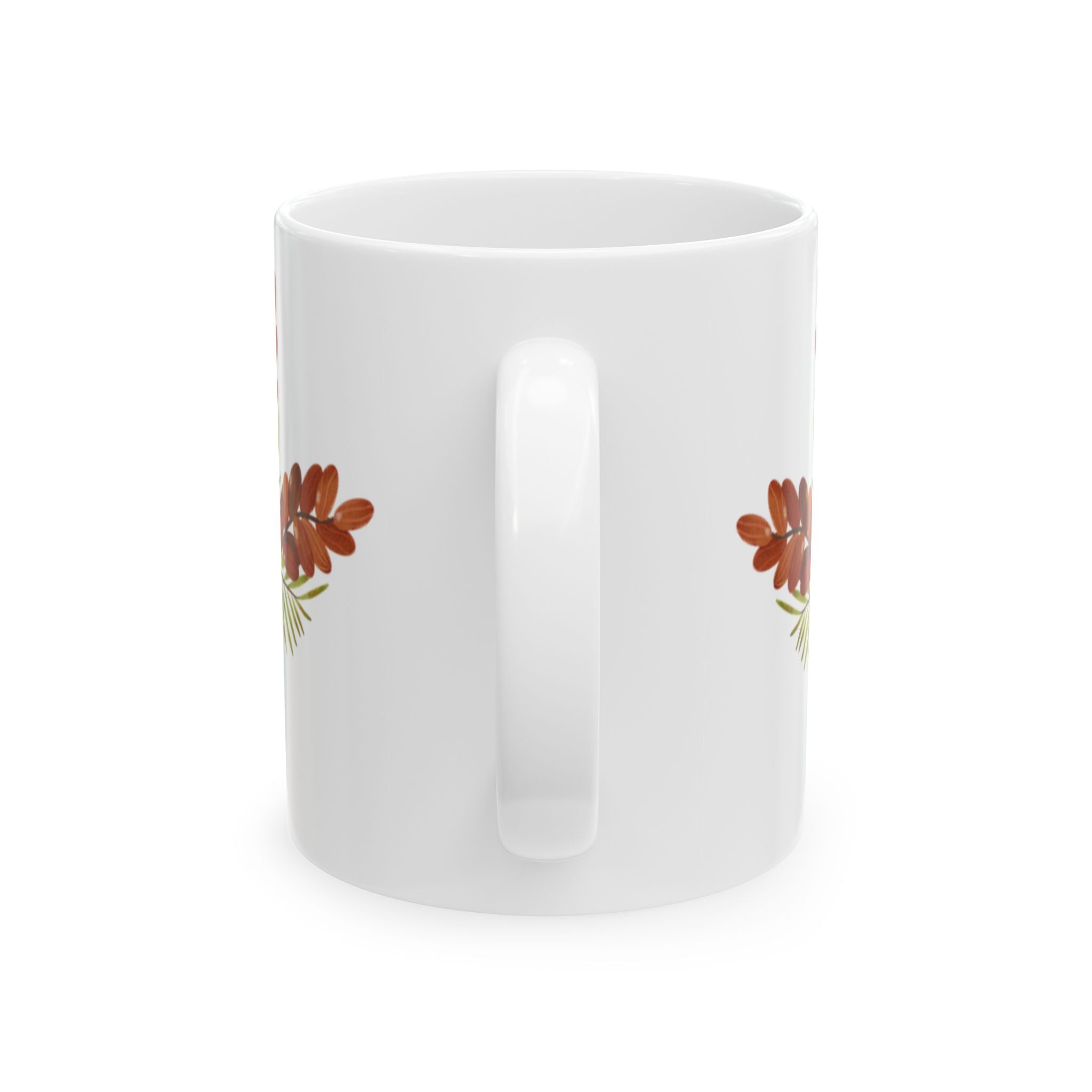 Arabic Palm Tree Coffee Mug — Traditional Calligraphy Date Palm Design (11oz, 15oz)